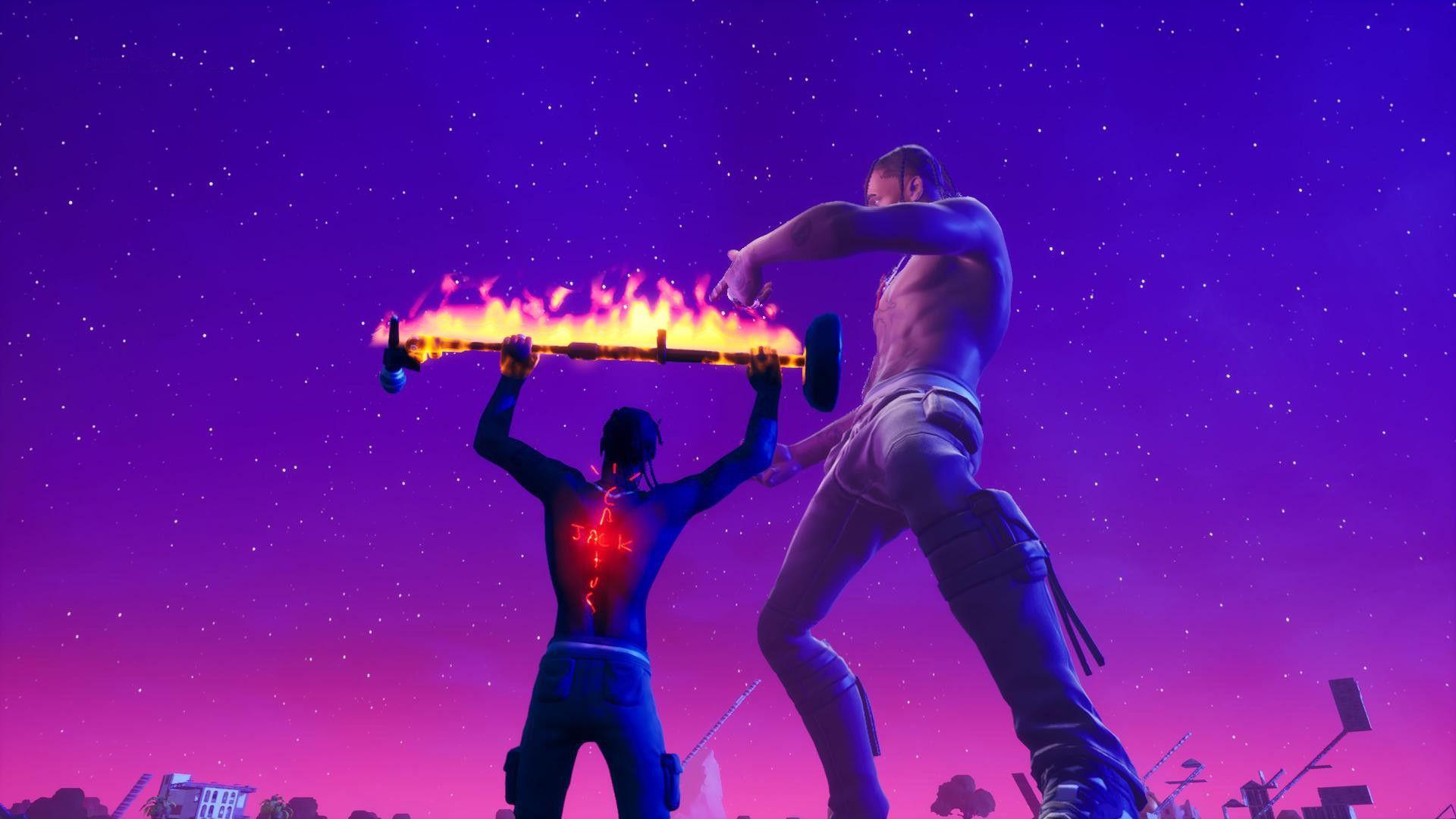 1920x1080 Travis Scott's Fortnite Show is a Psychedelic Drug Simulator