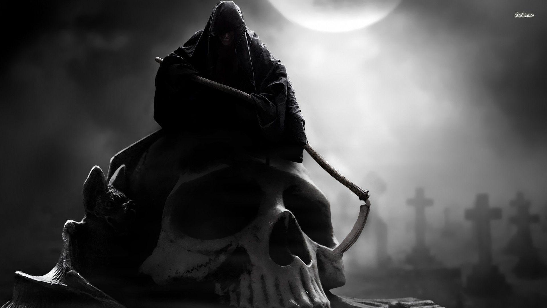 1920x1080 Grim Reaper Wallpaper Desktop Background For Desktop Wallpaper 1920