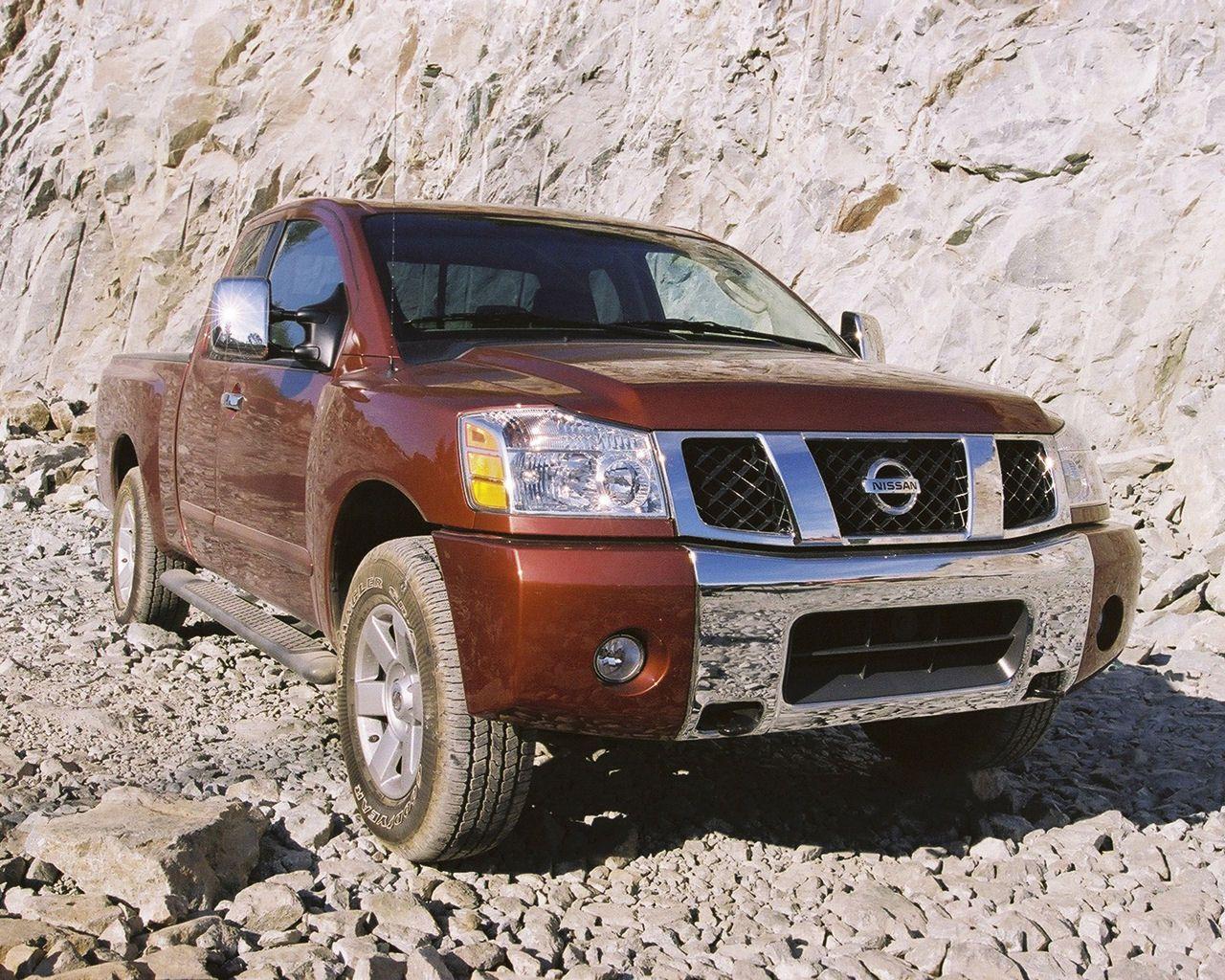 1280x1024 Nissan Titan King, Crew Cab, XE, LE, SE 1280x1024 Wallpaper / Desktop Background Picture