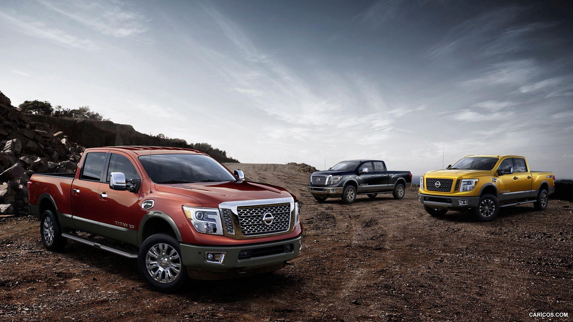 1920x1080 Nissan Titan XD Family. HD Wallpaper