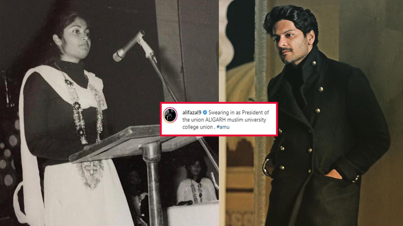 1600x900 Ali Fazal shares a throwback picture of his mother from her college days!. Hindi Movie News of India