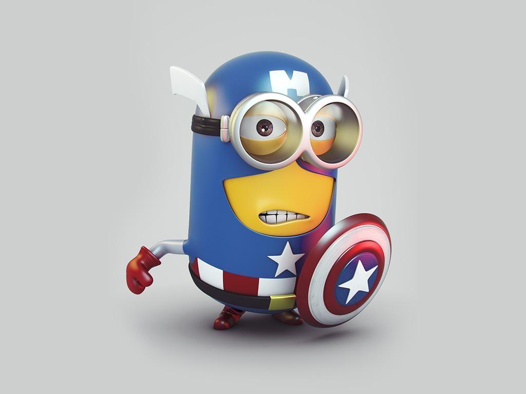 1024x768 Minion Wallpaper for Android