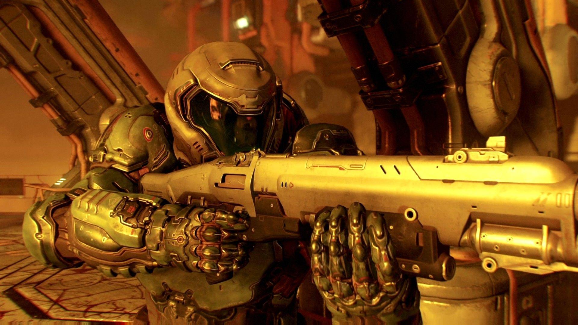 1920x1080 DOOM Wallpaper (Screenshots from Credits) Have fun ^-^