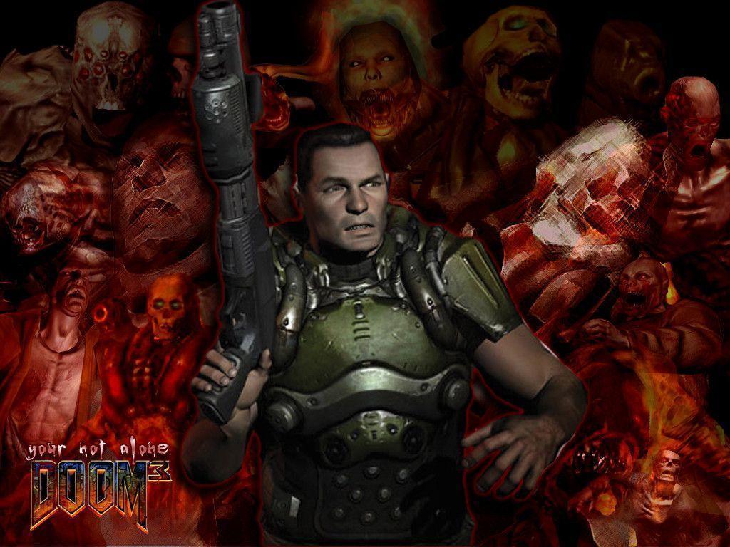 1024x768 Doom 3 Wallpaper. Dr. Doom Wallpaper, Doom 1 Wallpaper Master Chief and Legion of Doom Wallpaper