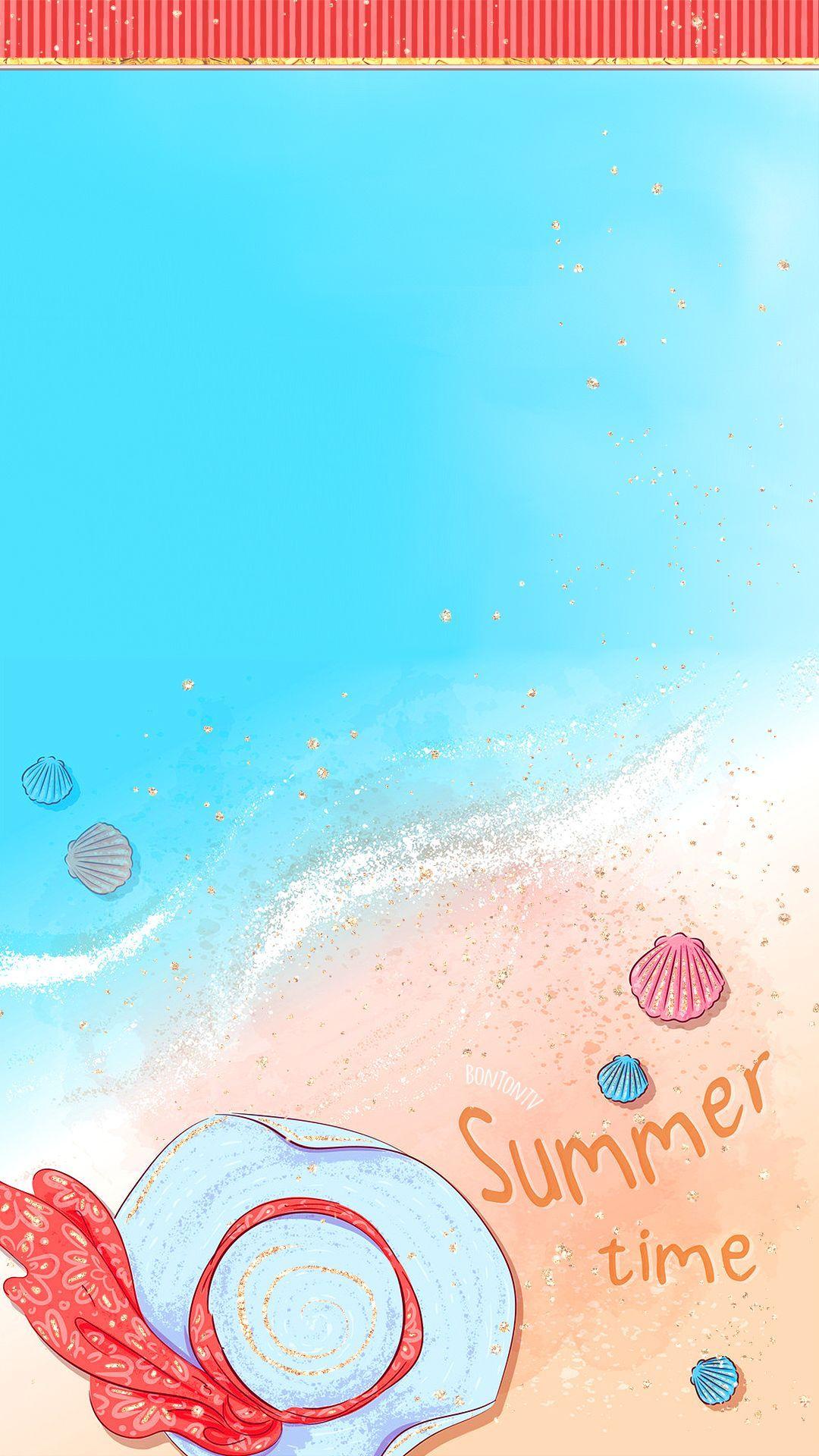 1080x1920 Phone Wallpaper HD Cute Glitter Summer Beach BonTon TV Background 1080x1920 wallpaper #. Cute summer wallpaper, Summer wallpaper, iPhone wallpaper