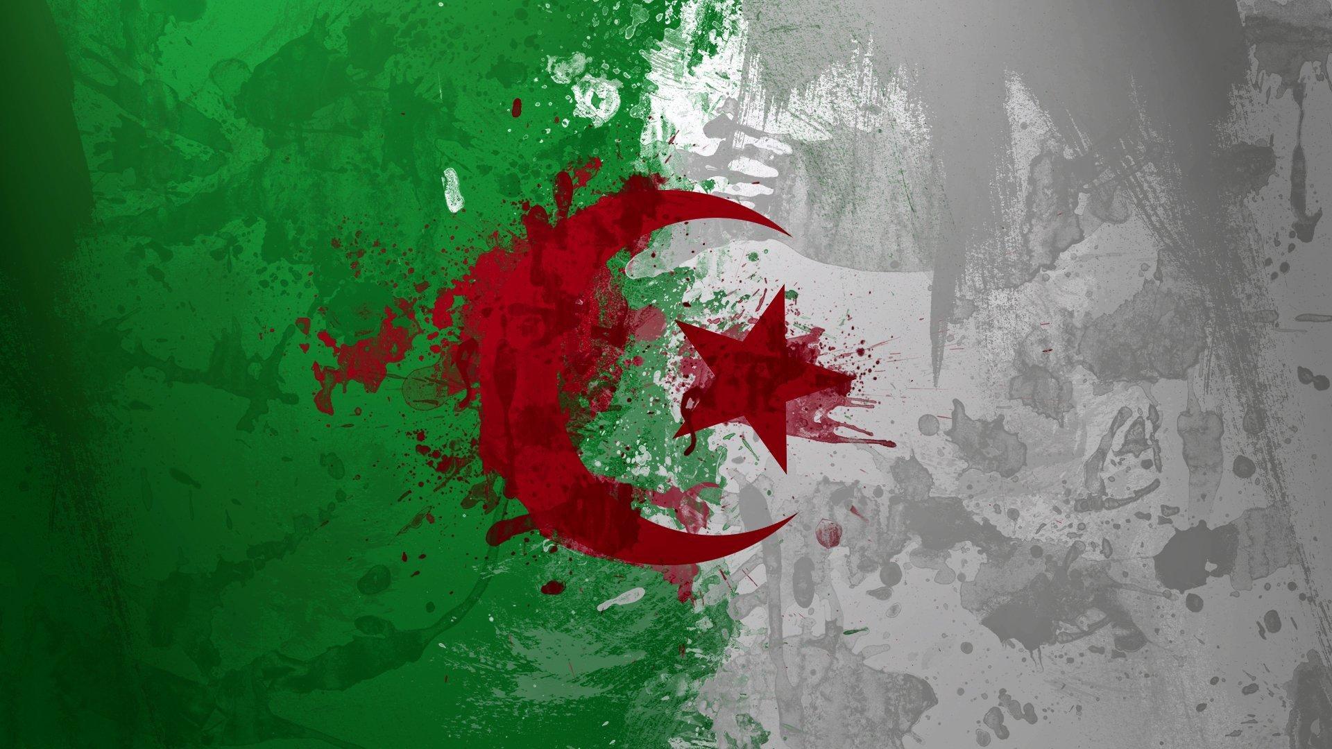 1920x1080 Algeria Flag Wallpaper