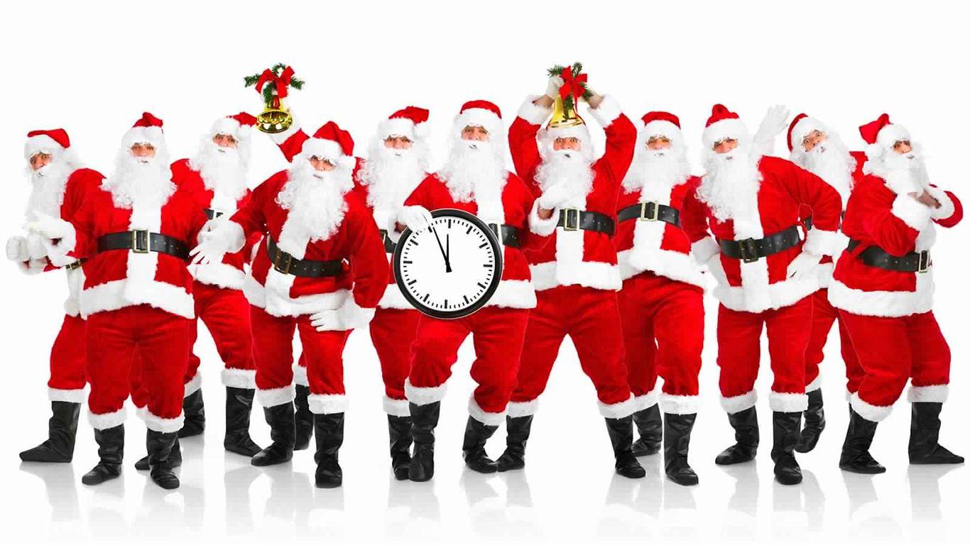 1366x768 Funny Christmas Parody Santa Claus Digital Art 1920×1080 Wallpaper