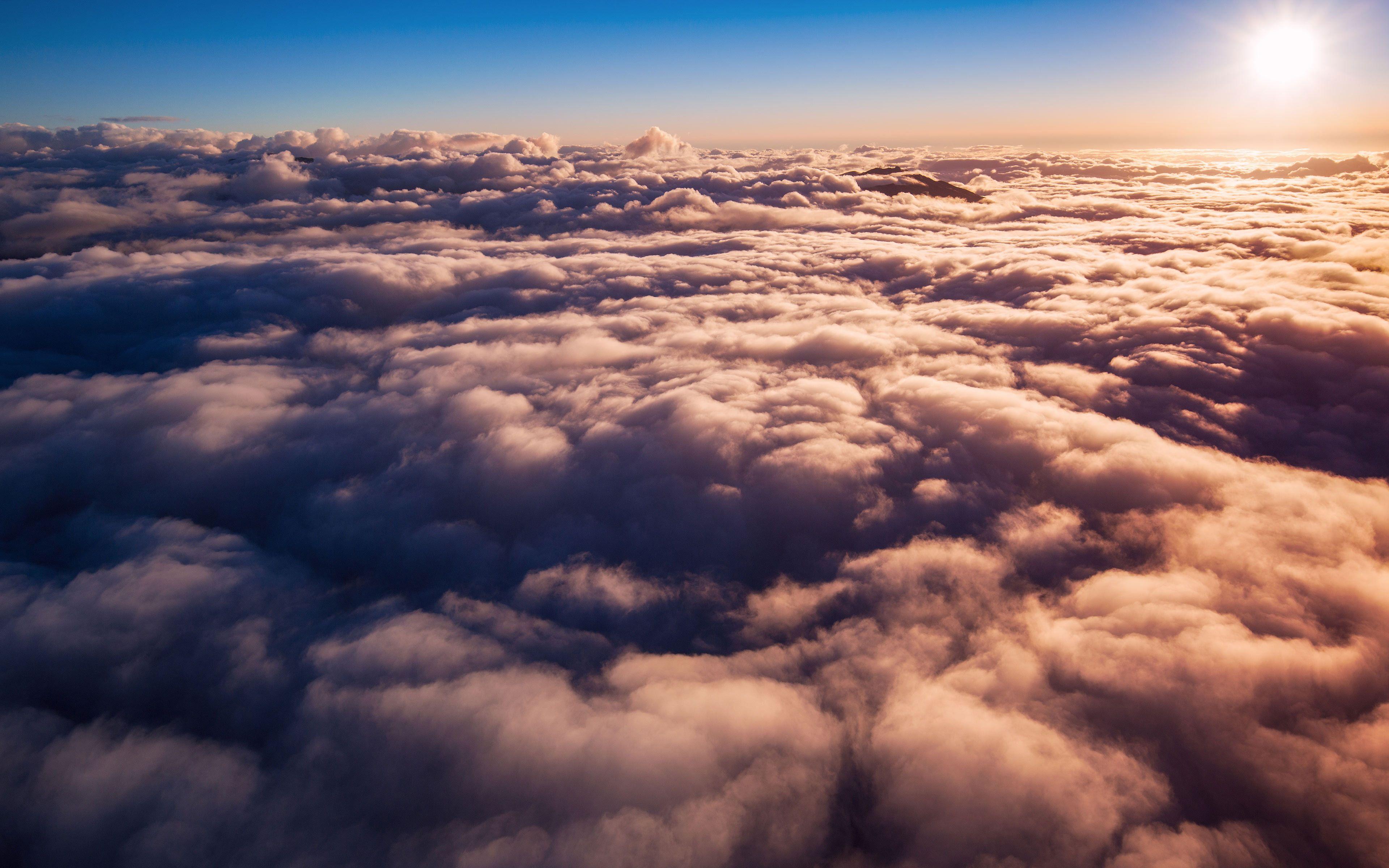 3840x2400 Sunrise Clouds Wallpaper