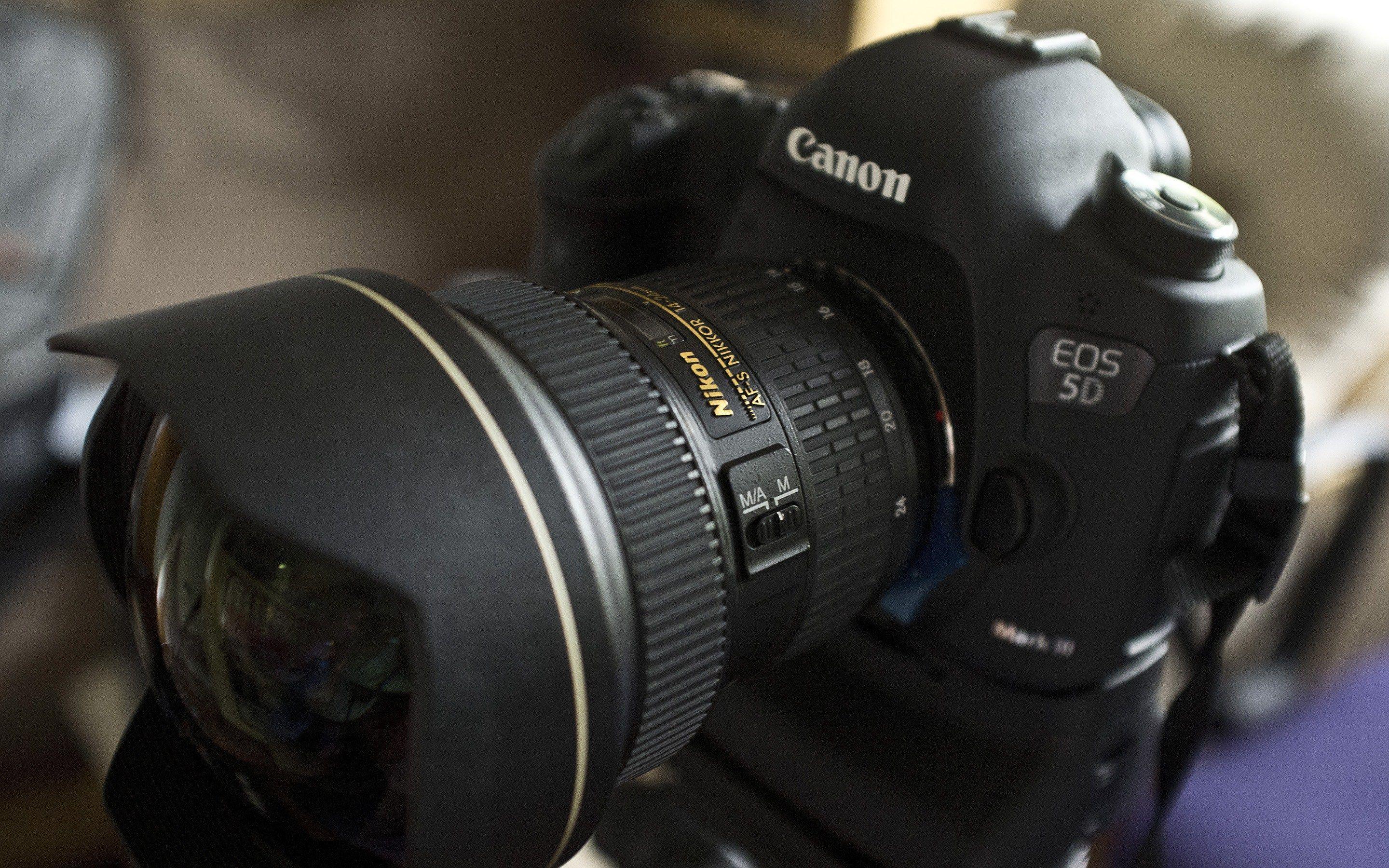 2880x1800 Canon 5d Mark Iii Nikkor Lens 14 24mm Wide HD Wallpaper. Canon Dslr, Canon 5d Mark Iii, Canon