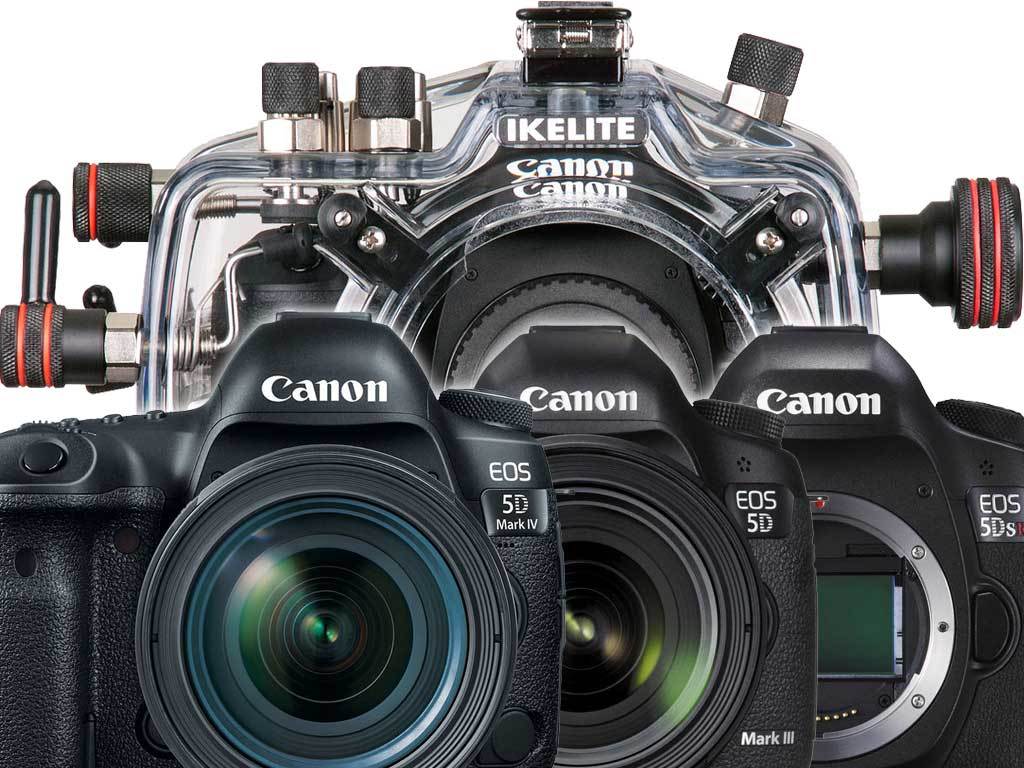 1024x768 Housing Compatibility for Canon 5D Mark III, 5D Mark IV, 5DS, 5DS R