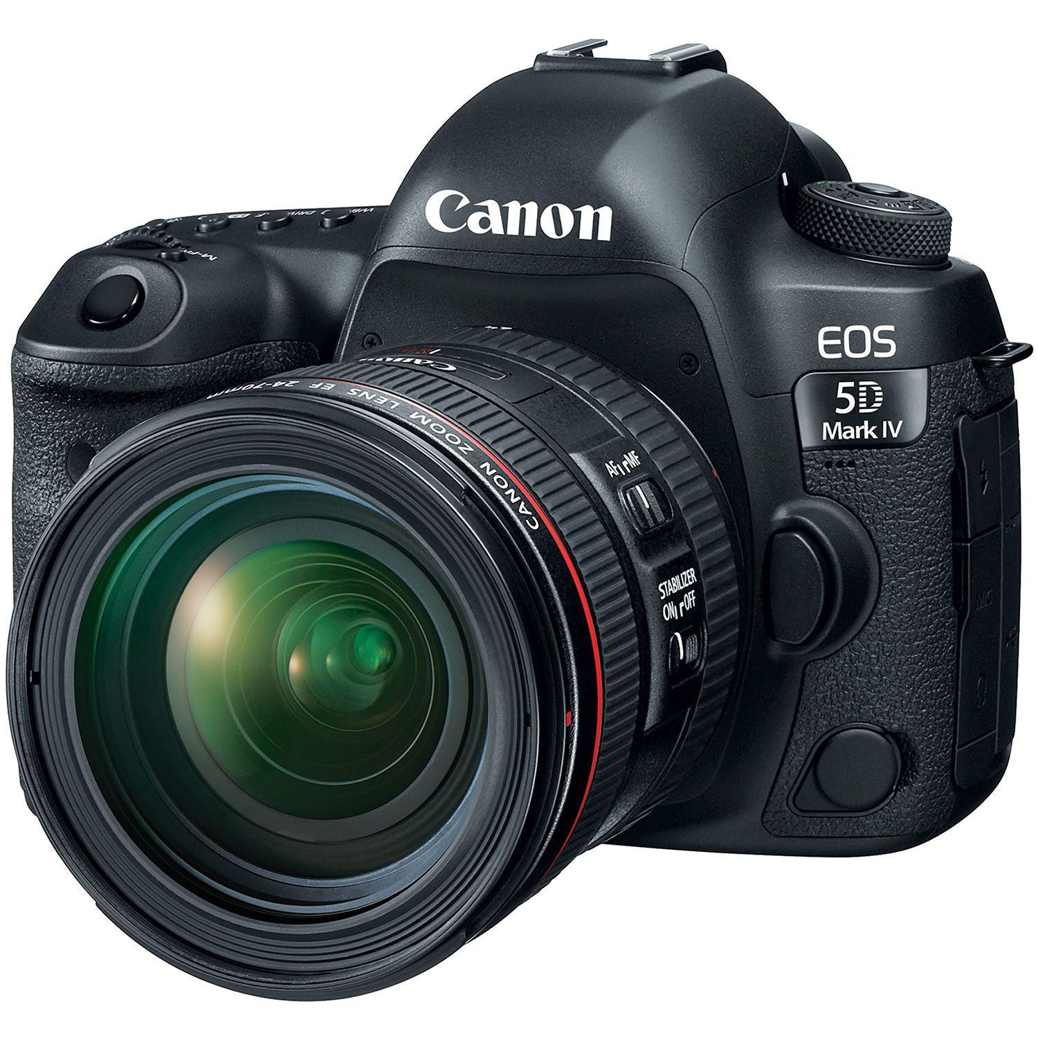 1500x1500 Canon EOS 5D Mark IV DSLR Camera With 24 70mm F 4L Lens 1483C018