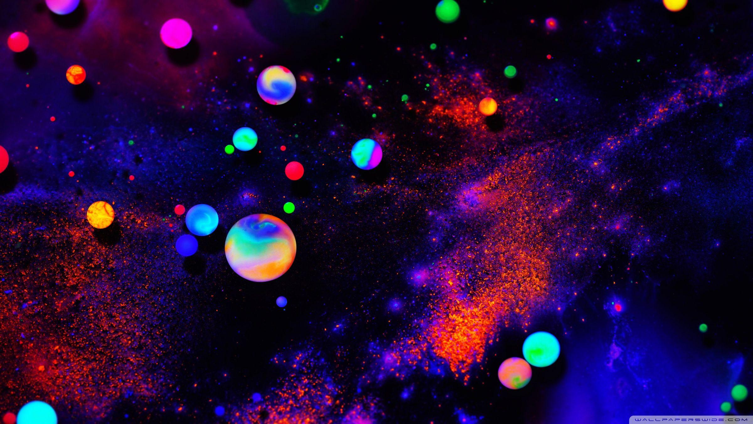 2400x1350 Colorful Neon Paint Ultra HD Desktop Background Wallpaper for 4K UHD TV : Multi Display, Dual Monitor : Tablet