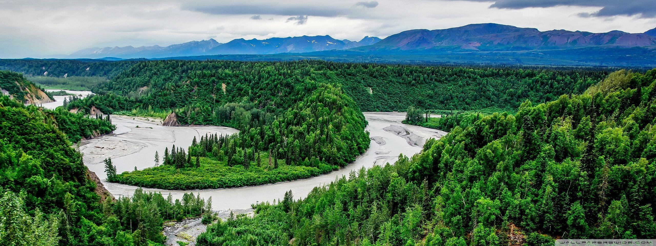 2560x960 Denali National Park, Alaska, USA ❤ 4K HD Desktop Wallpaper for 4K