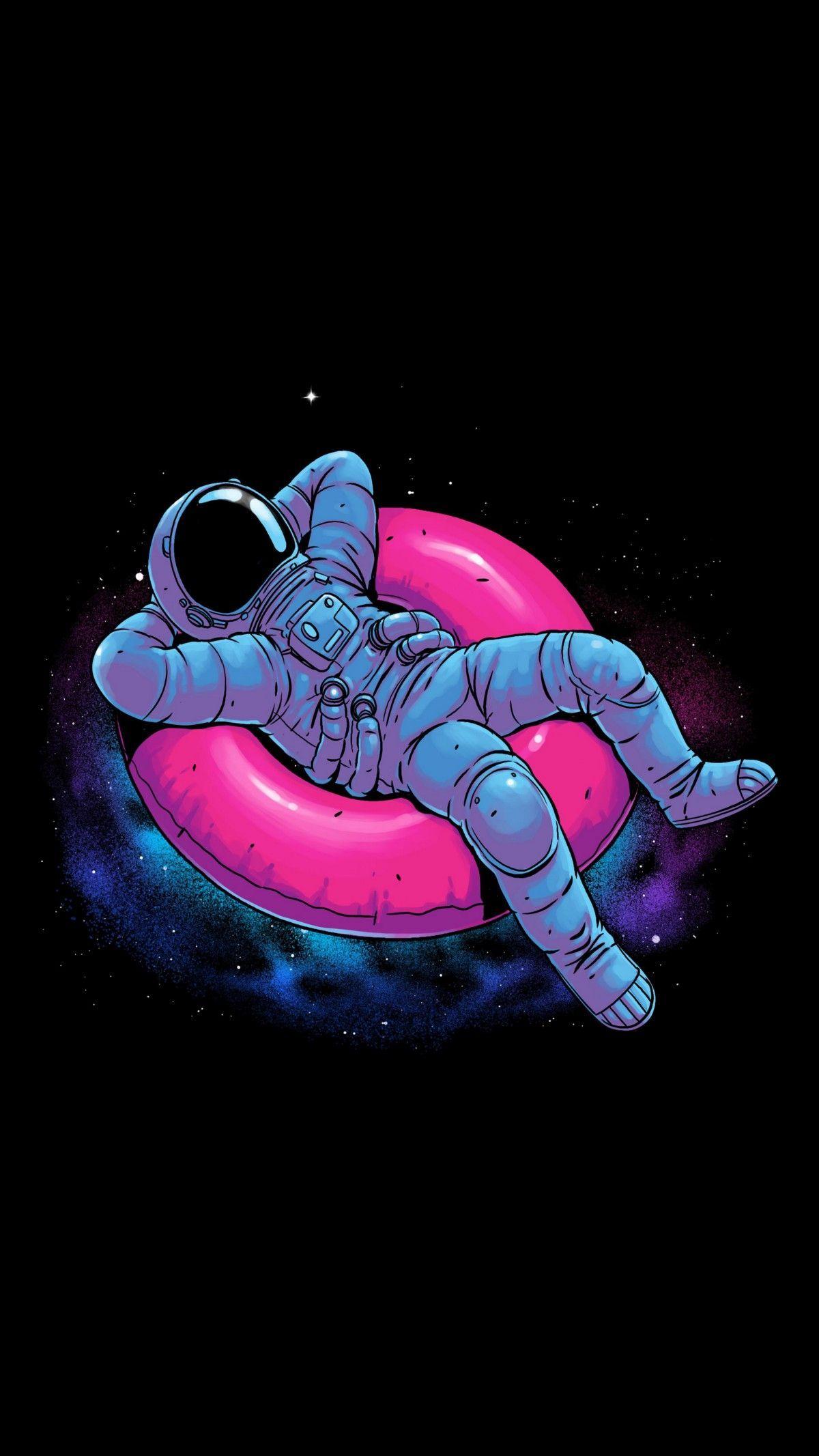 1200x2133 Space Cartoon Wallpaper