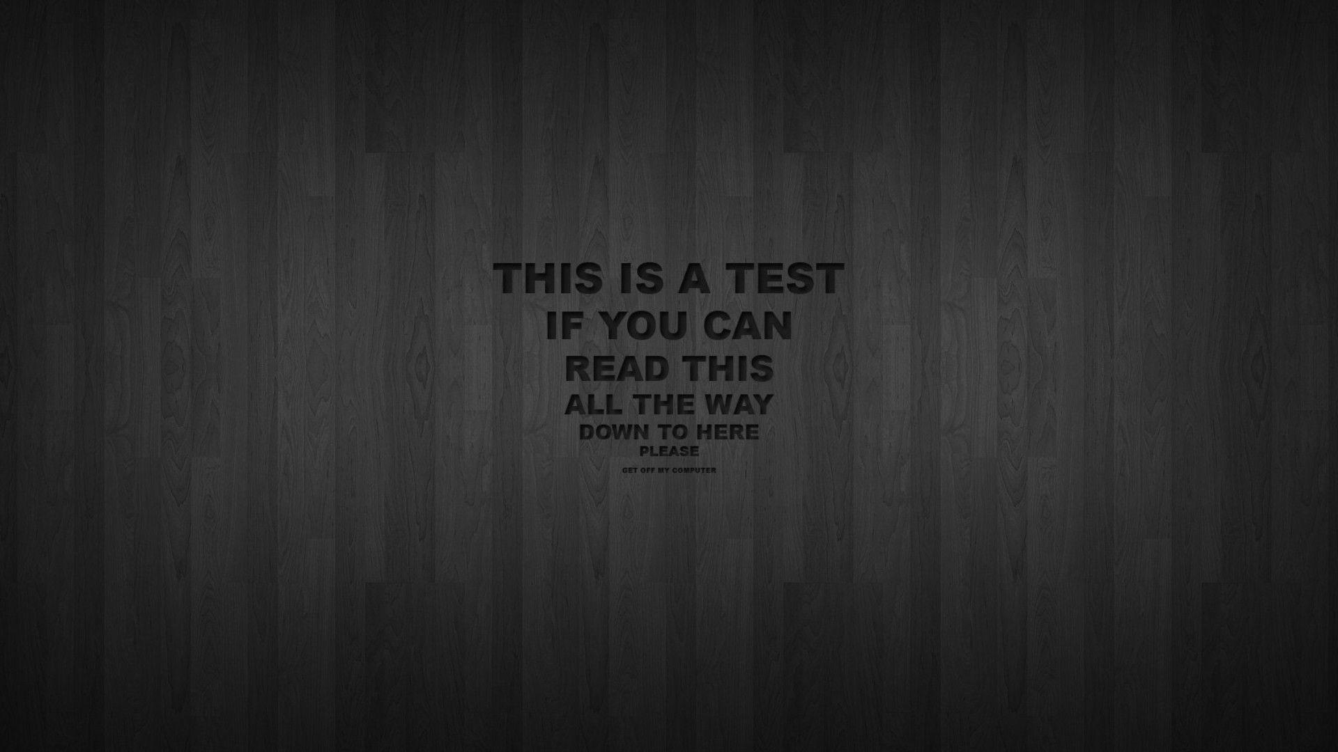 1920x1080 abstract, minimalistic, dark, text, humor, funny, textures wallpaper