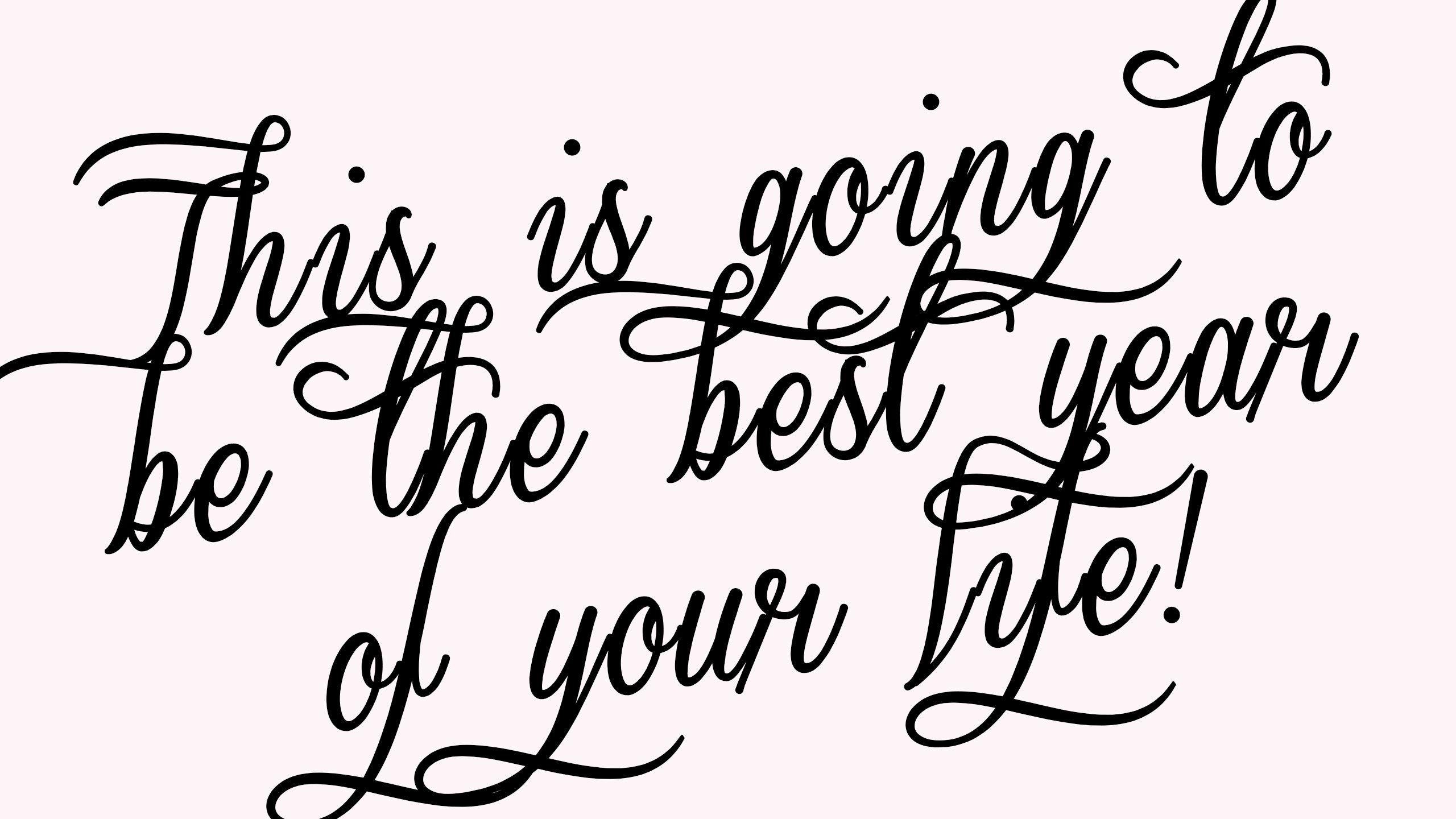 2560x1440 Kate Spade New Year Background HD Wallpaper