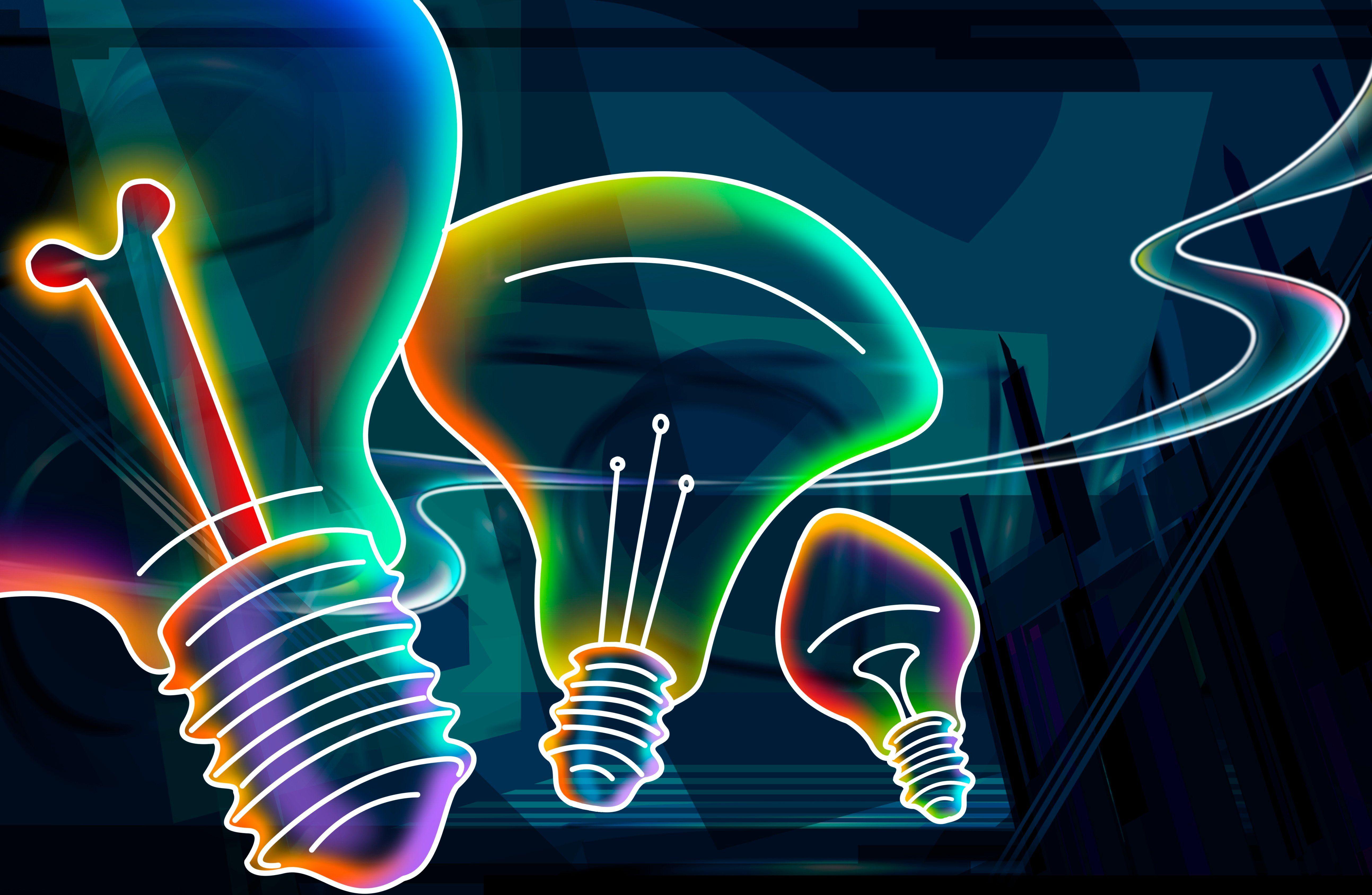 5175x3375 Neon Wallpaper for Desktop Background