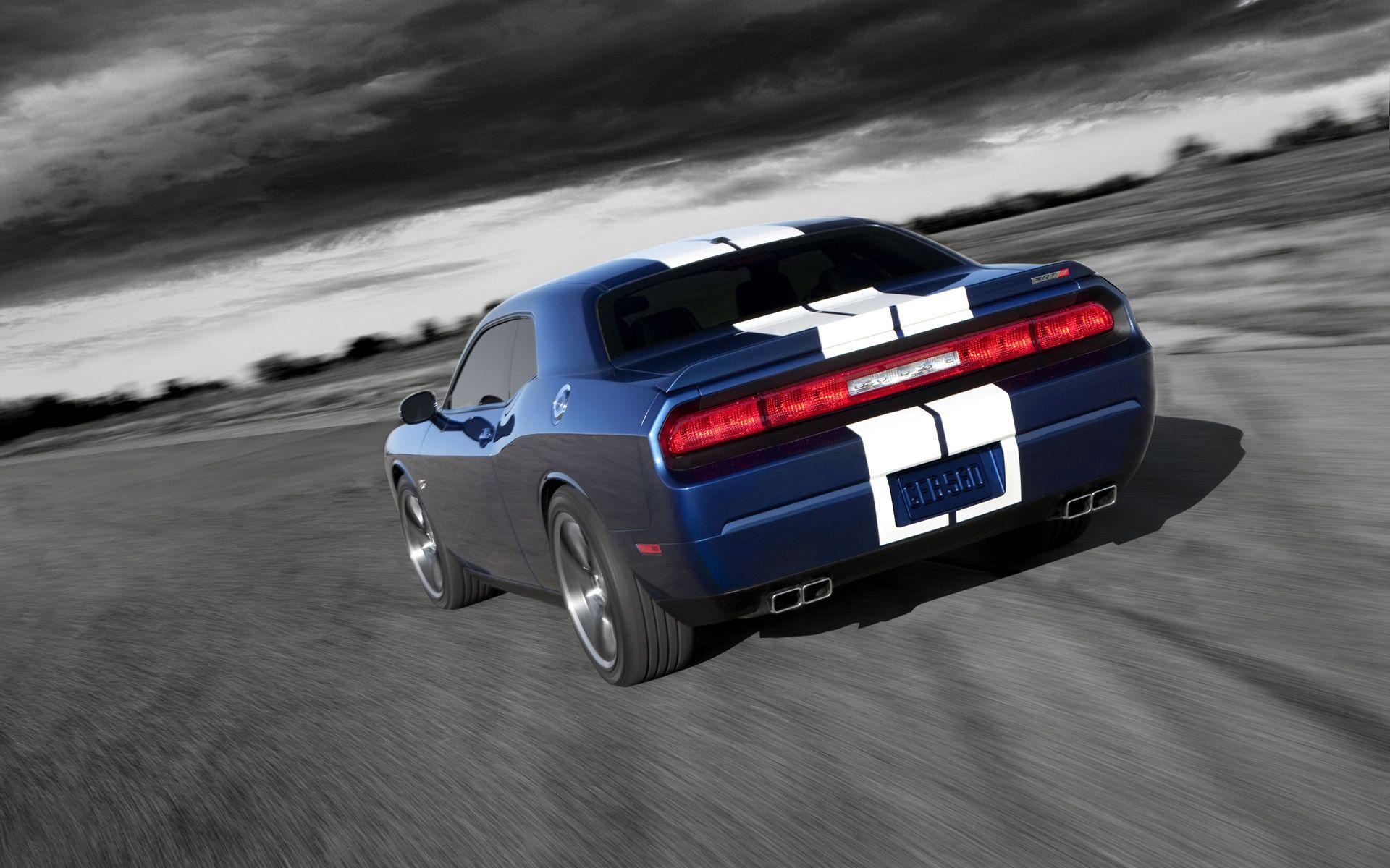 1920x1200 Black Dodge Challenger Black Dop Dodge Challenger Wallpaper HD Wallpaper