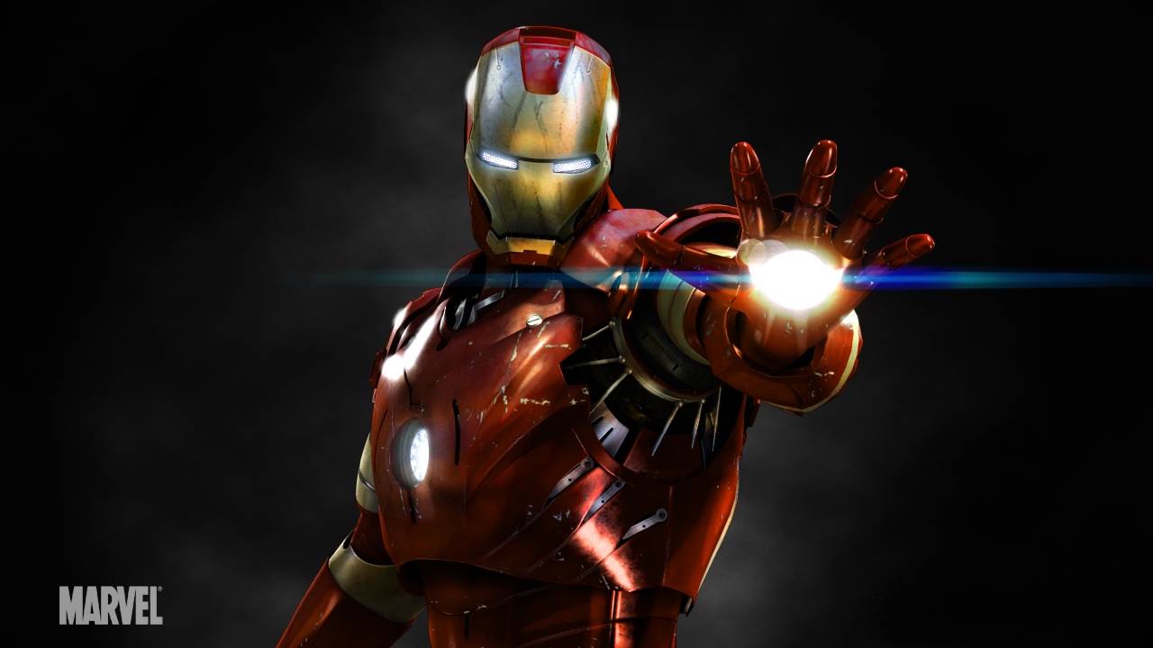 1280x720 Cool Ironman Background