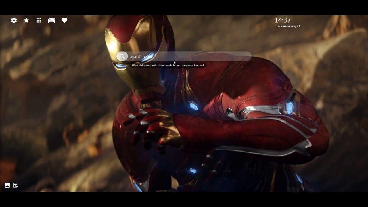 1280x720 Iron Man Full HD Wallpaper