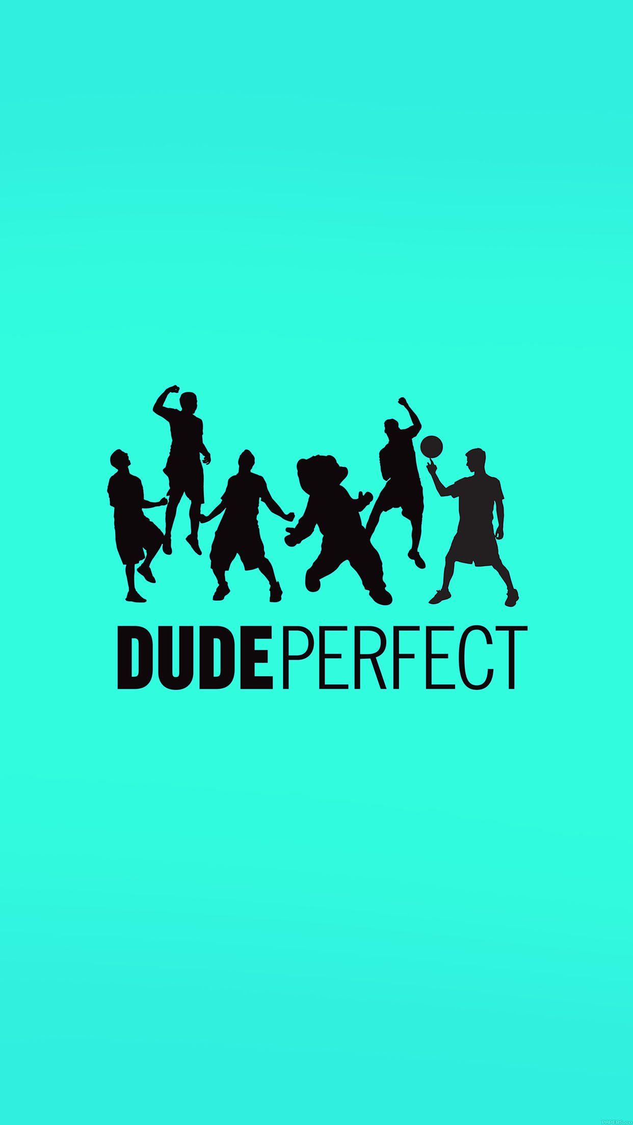 1242x2208 iPhoneXpapers dude perfect logo music