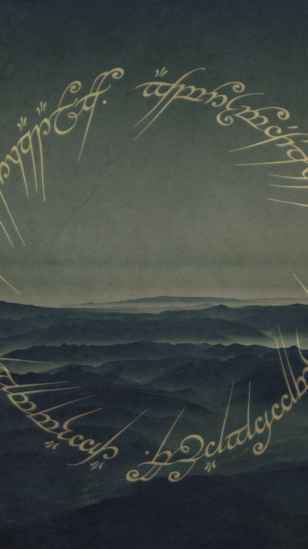 1080x1920 Lord Of The Rings iPhone Wallpaper Group Of The Rings Sign Wallpaper & Background Download