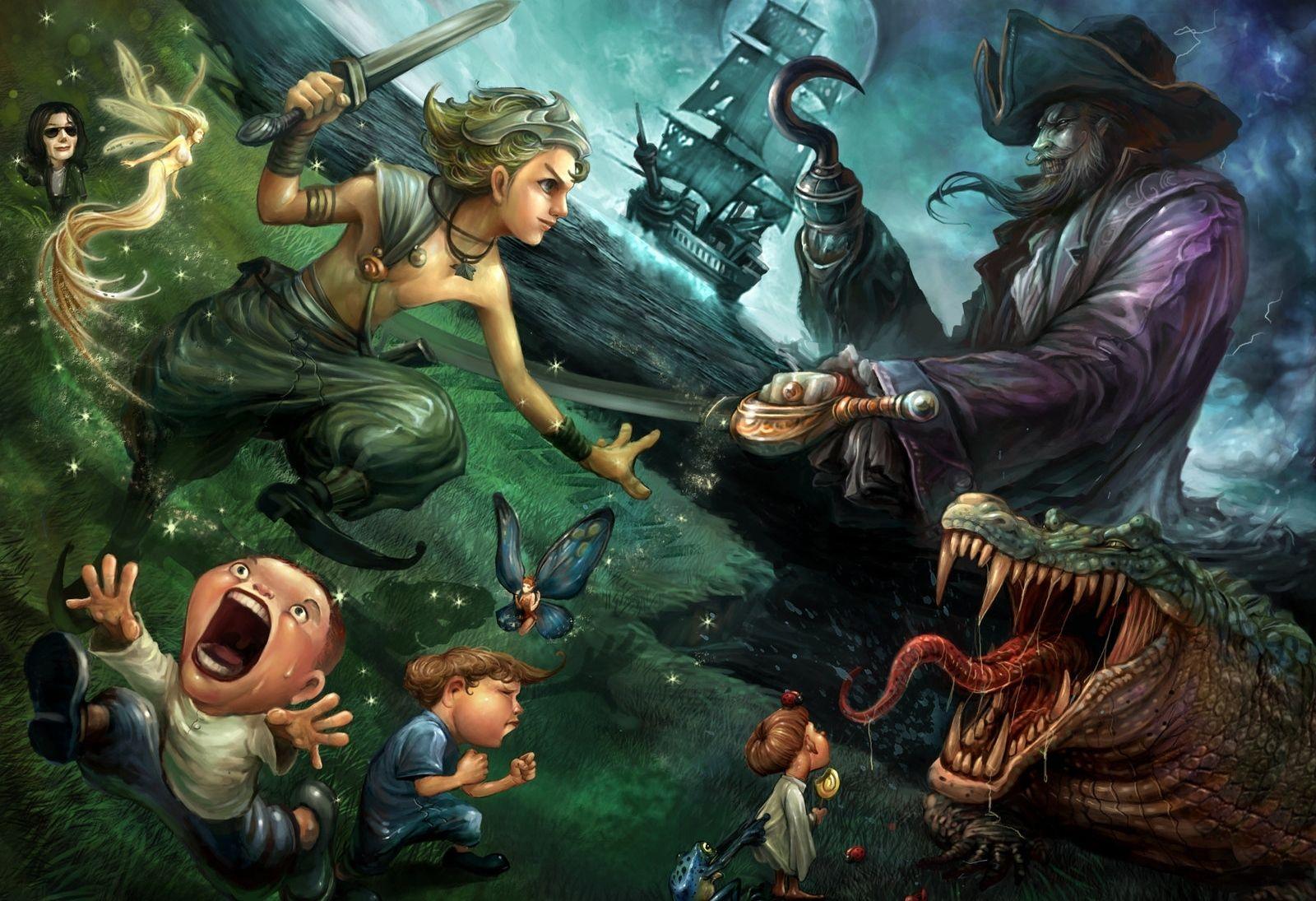 1600x1095 Peter Pan Movie Hollywood High Quality Wallpaper 2015 HD Wallpaper