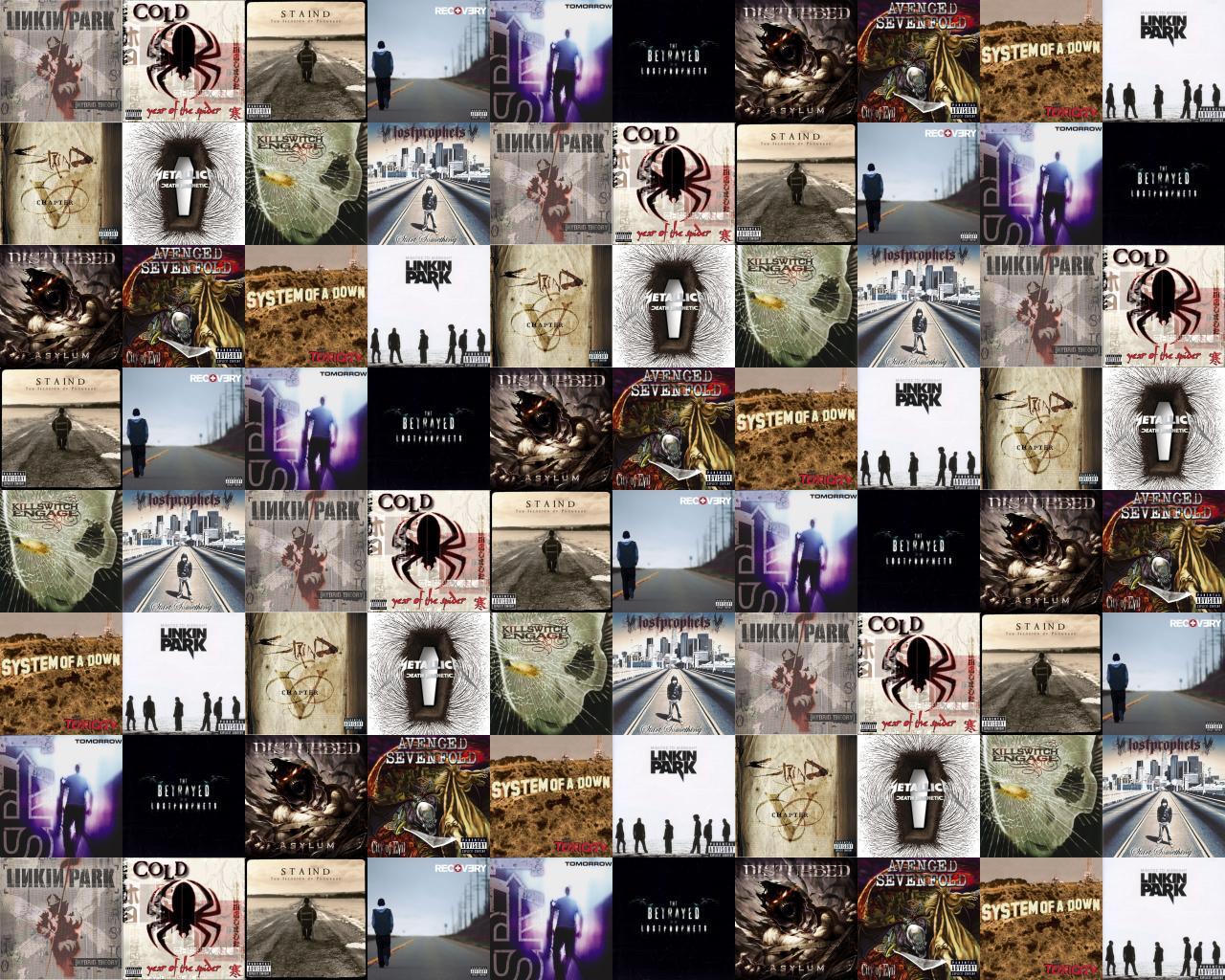 1280x1024 Linkin Park Hybrid Theory Cold Year Spider Staind Wallpaper