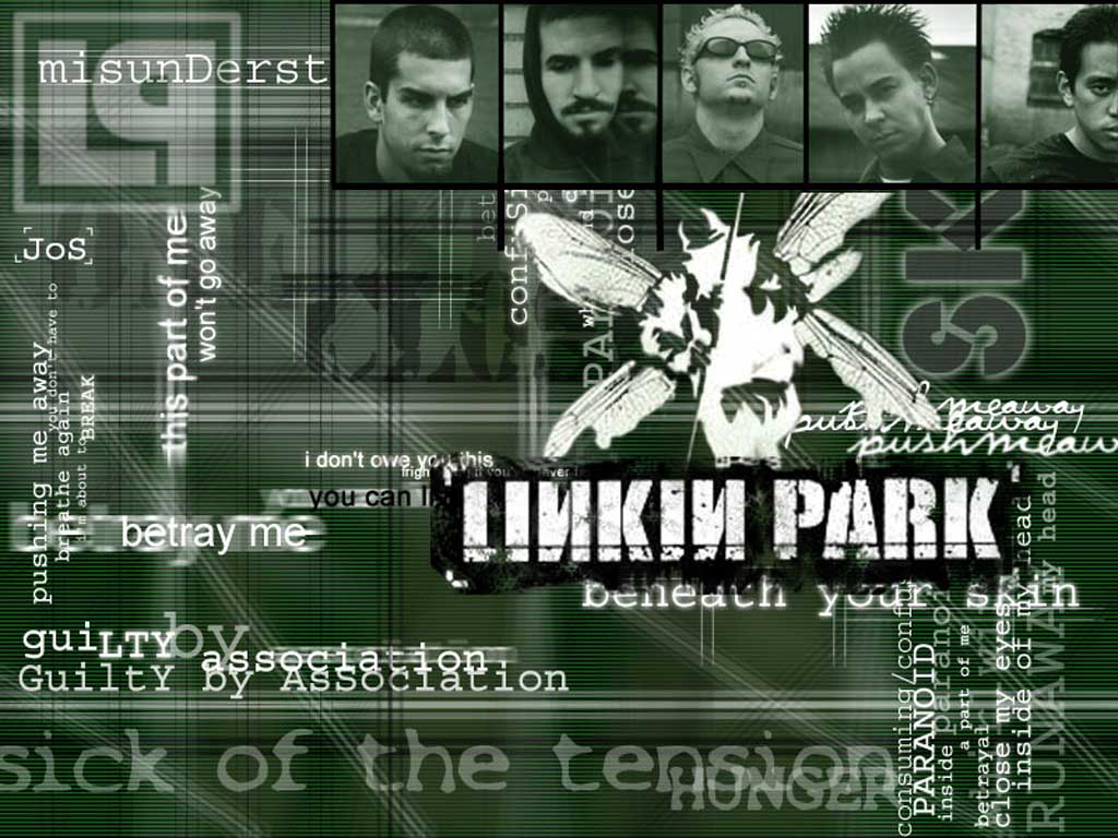 1024x768 Linkin Park Logo Wallpaper