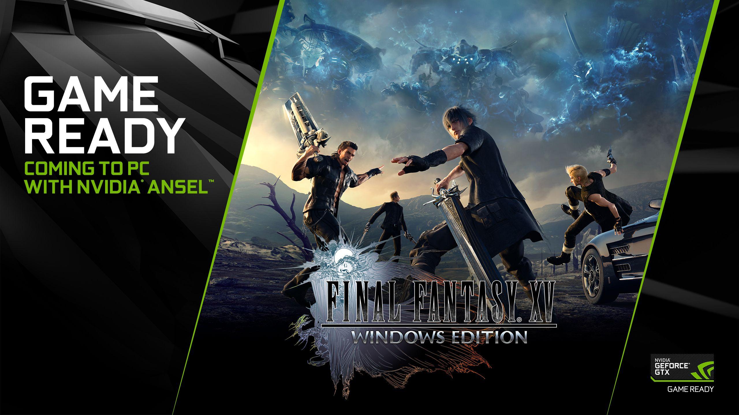2560x1440 Final Fantasy XV Windows Edition Launches Early 2018 With A Slew Of GameWorks Technologies. Watch The Debut 4K And Learn More