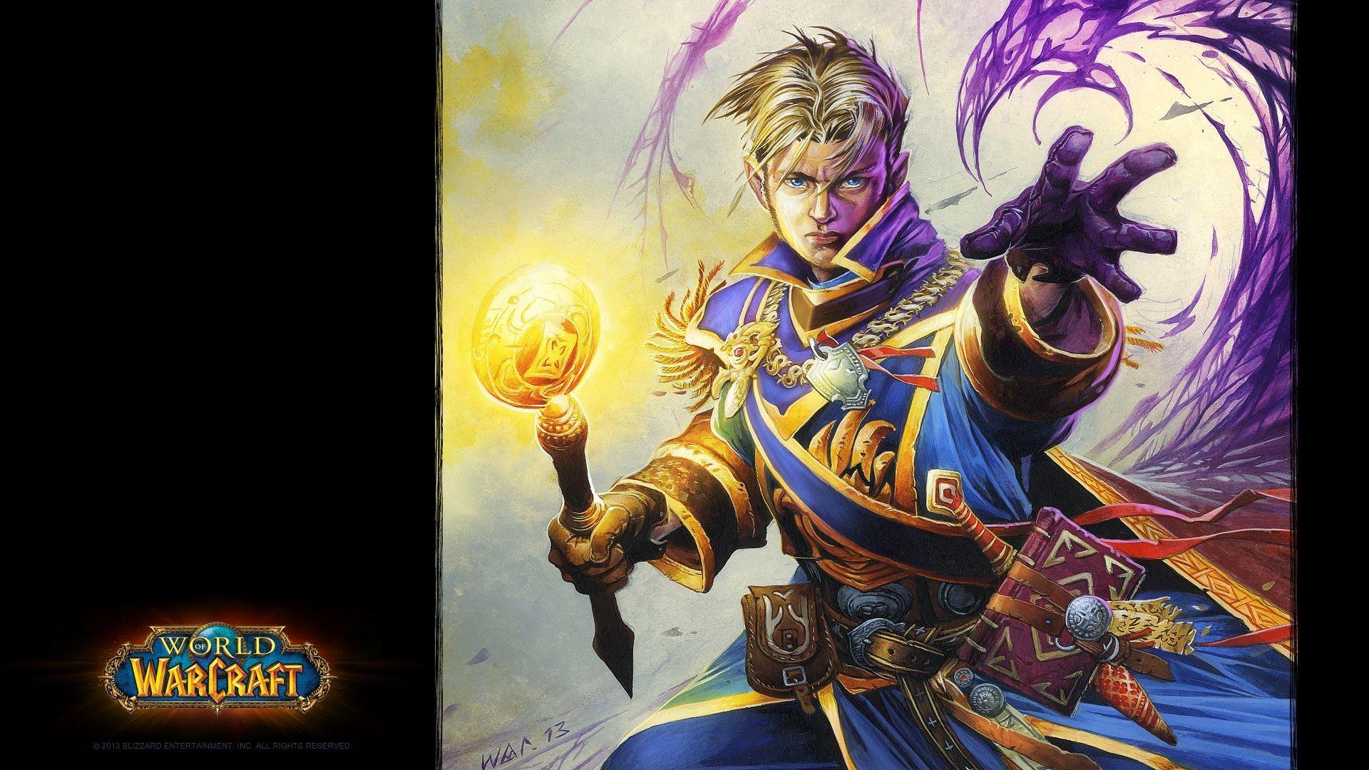 1920x1080 video Games, World Of Warcraft, Priest Wallpaper HD / Desktop and Mobile Background