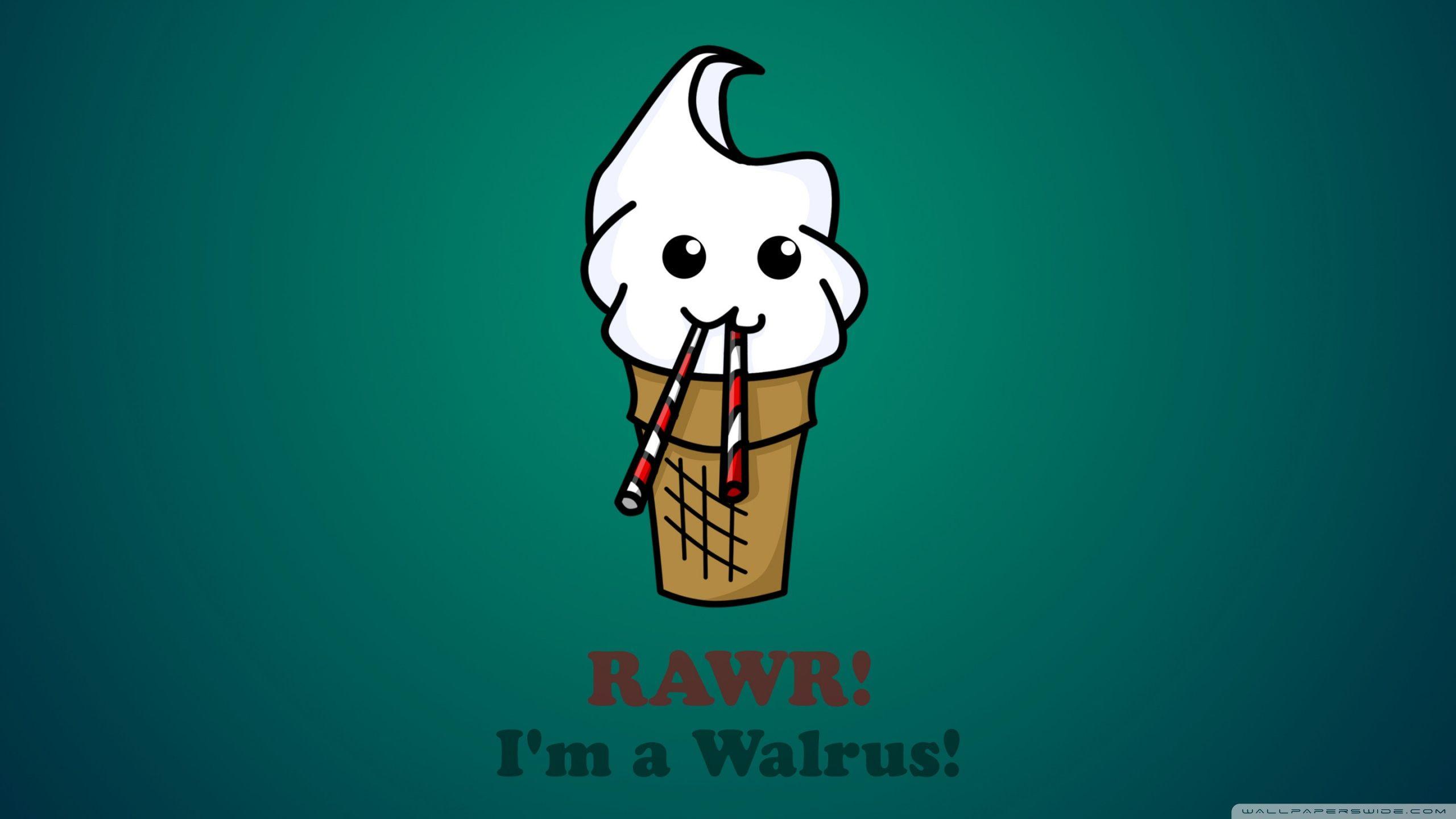 2560x1440 Funny Ice Cream ❤ 4K HD Desktop Wallpaper for 4K Ultra HD TV