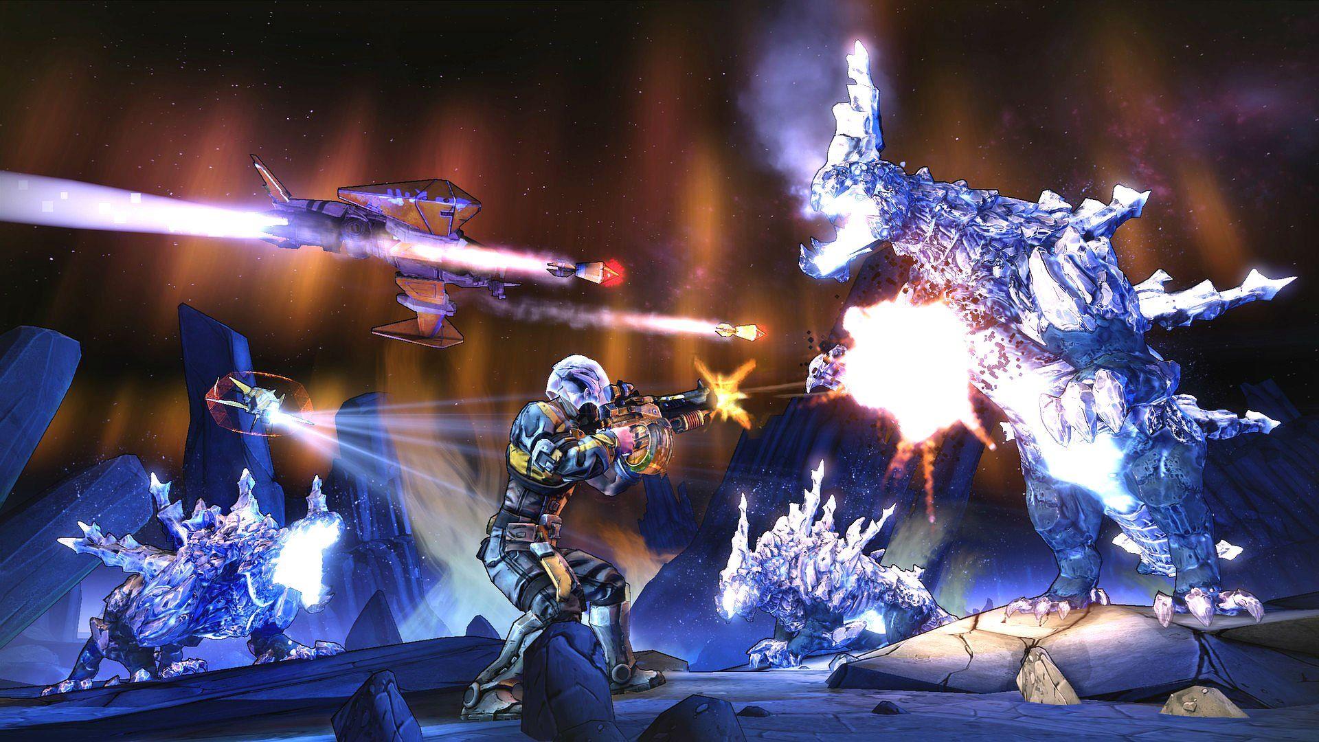 1920x1080 BORDERLANDS Pre Sequel Vault Hunter Action Fighting Shooter Sci Fi Adventure Holodome Onslaught Wallpaperx1080