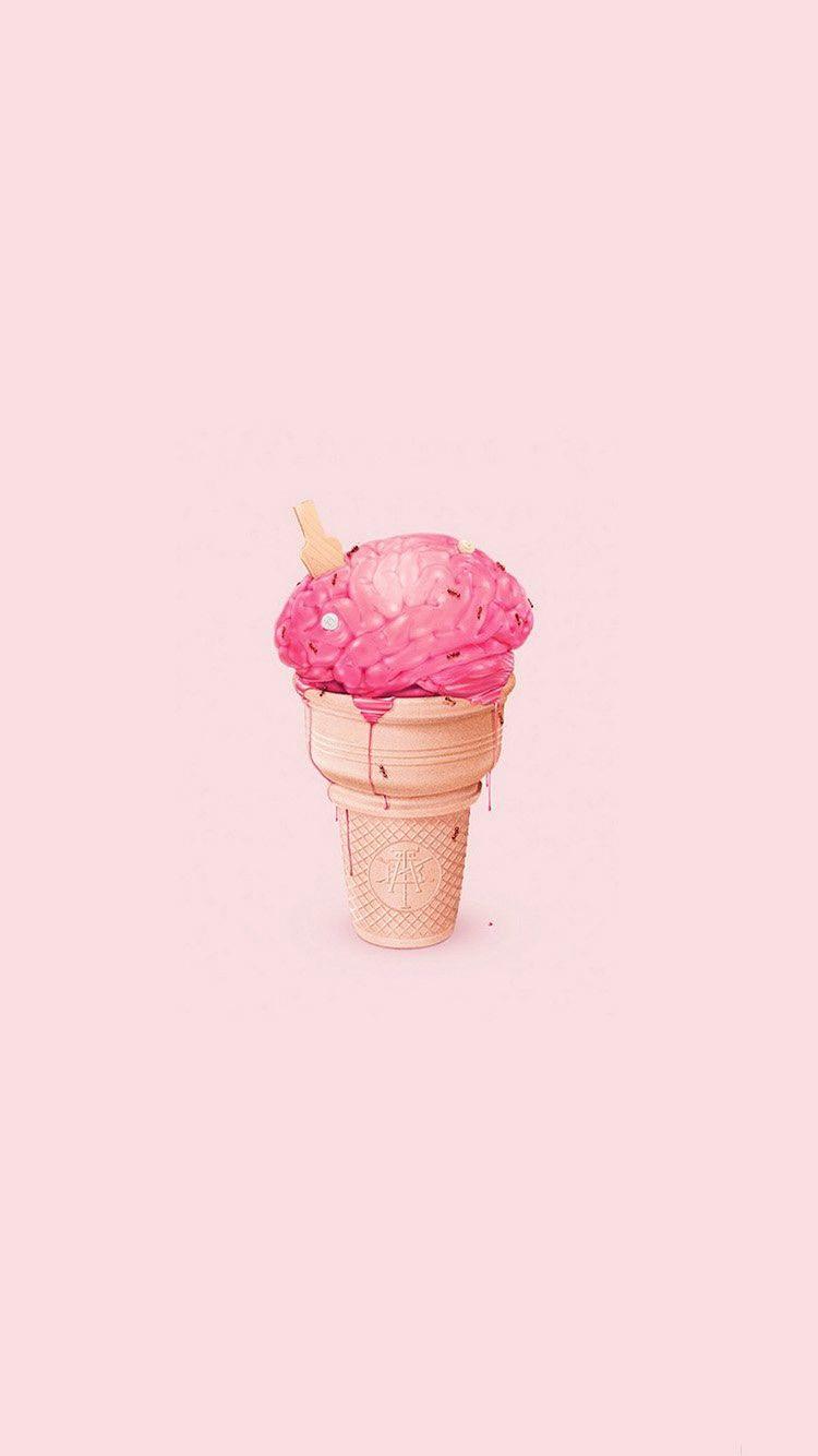 750x1334 Brain Freezing Ice Cream iPhone 6 Wallpaper HD