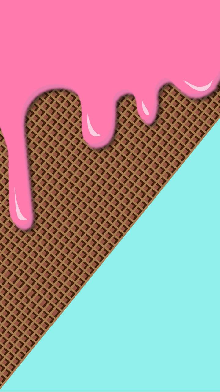 720x1280 melting ice cream wallpaper