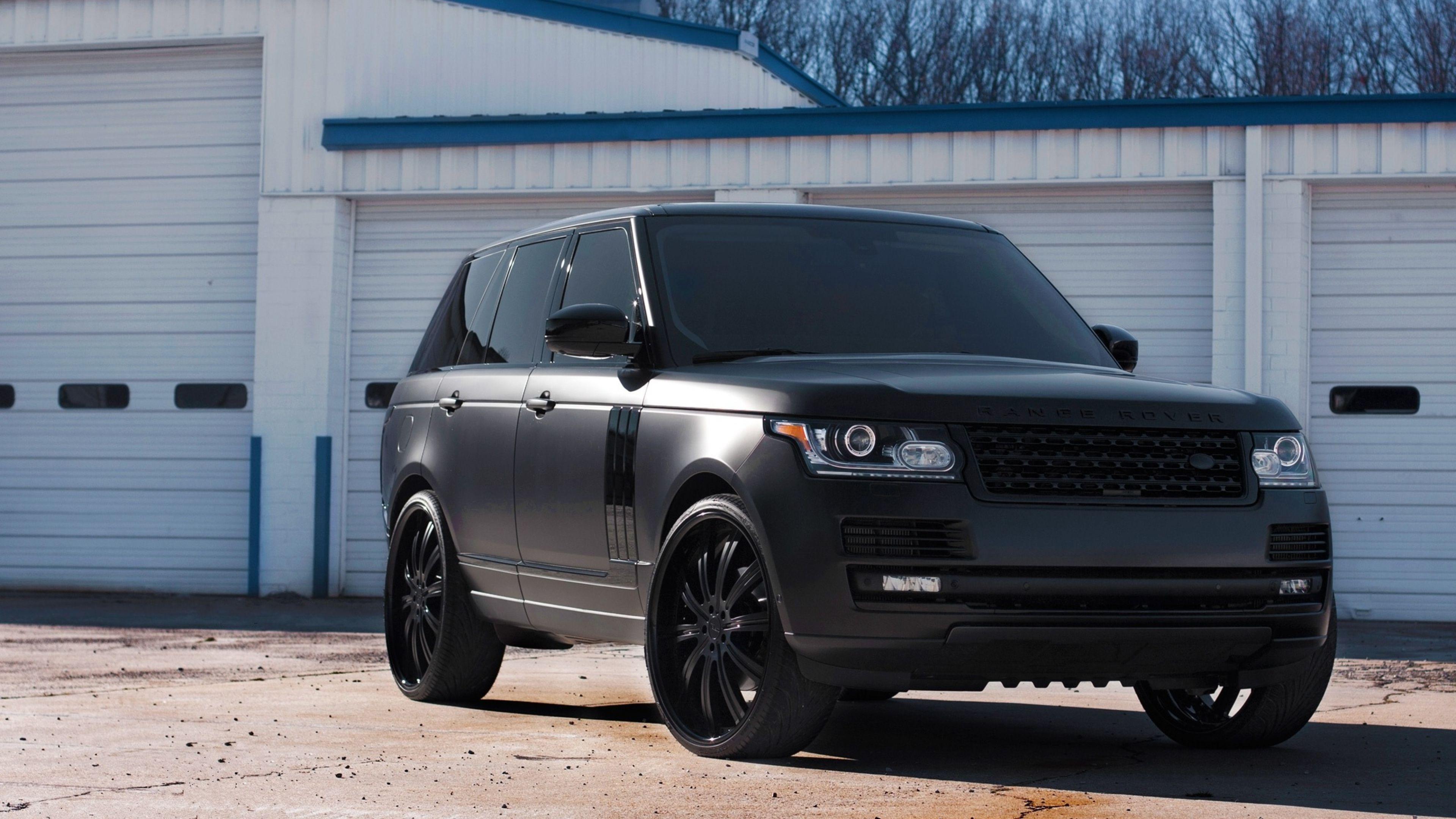 3840x2160 Land Rover Black Matte, HD Cars, 4k Wallpaper, Image, Background, Photo and Picture