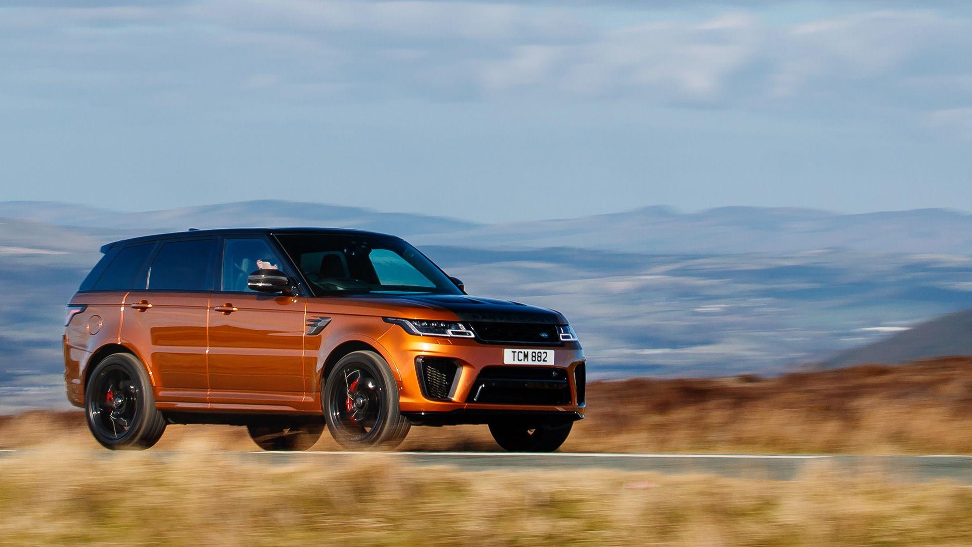 1920x1080 Land Rover Range Rover Sport 2018 SVR Exterior Car Photo