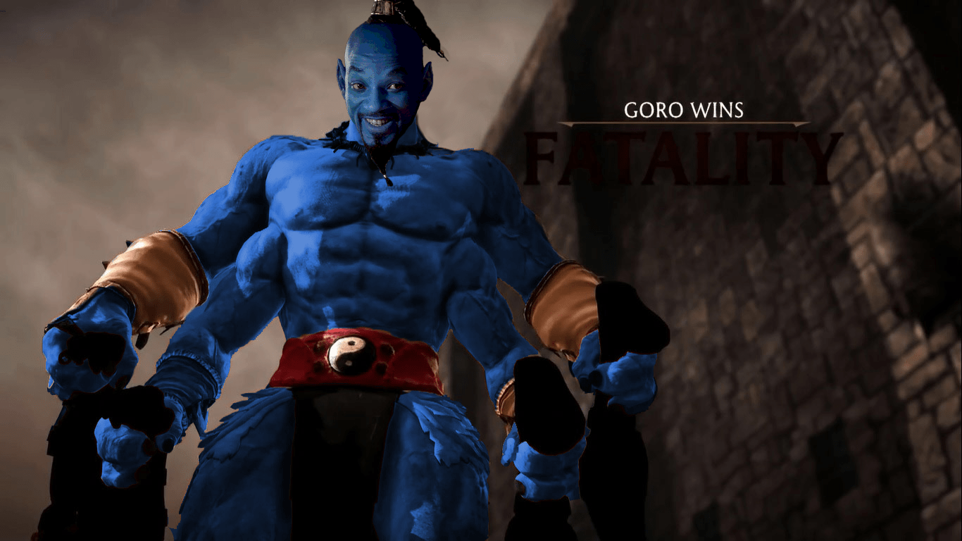 1366x768 Hue. Will Smith's Genie