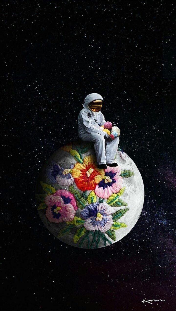 720x1273 El mundo necesita mas mente que ame los que hace. Art wallpaper, Surreal art, Space art