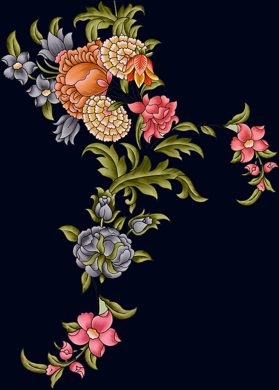 959x1341 Flower. Digital flowers, Floral art, Aesthetic iphone wallpaper