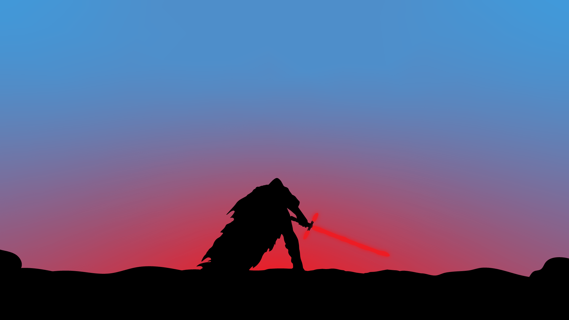 1920x1080 Kylo Ren desktop wallpaper HD 4k 8k