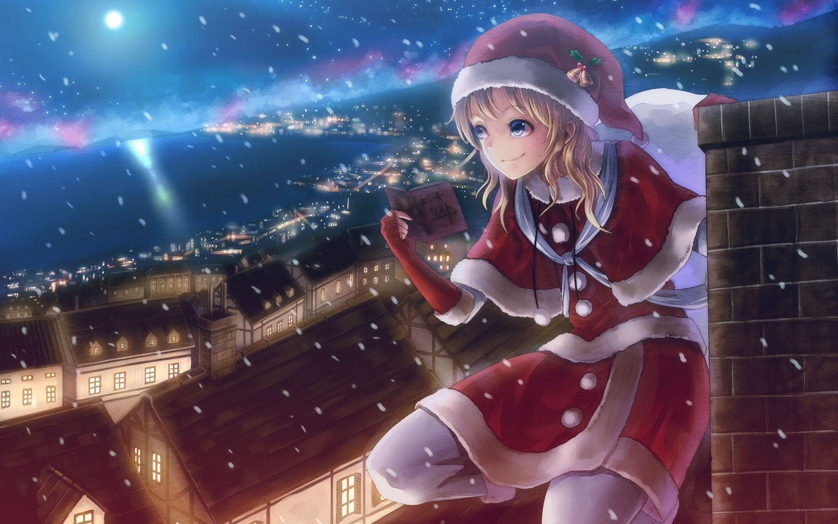 1680x1050 On Christmas Eve wallpaper and image, picture, photo