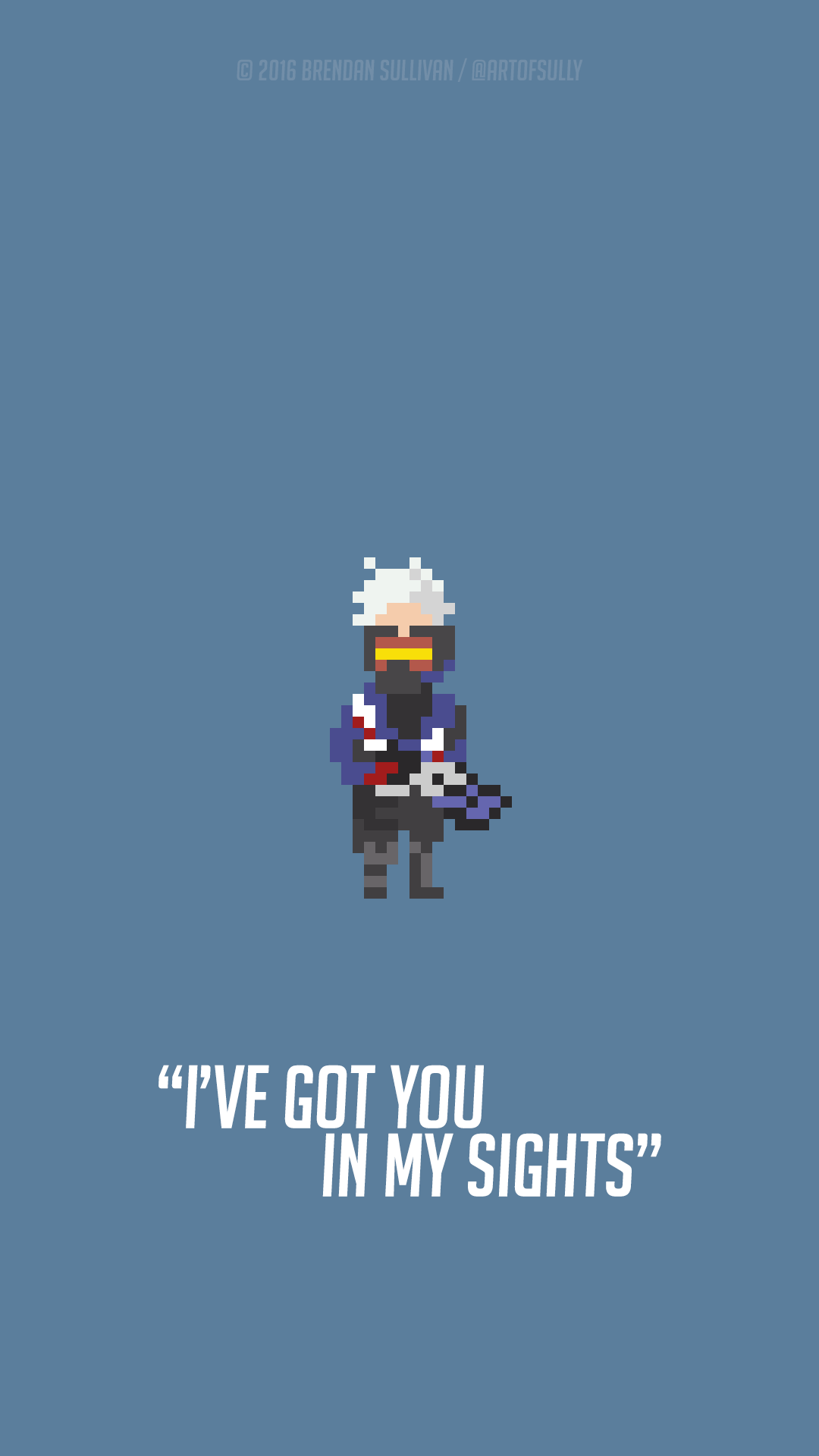 1080x1920 Zenyatta - 'Overwatch' Pixel Phone Wallpaper