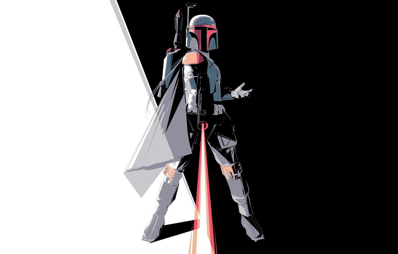 Minimalist Boba Fett Wallpapers - Top Free Minimalist Boba Fett