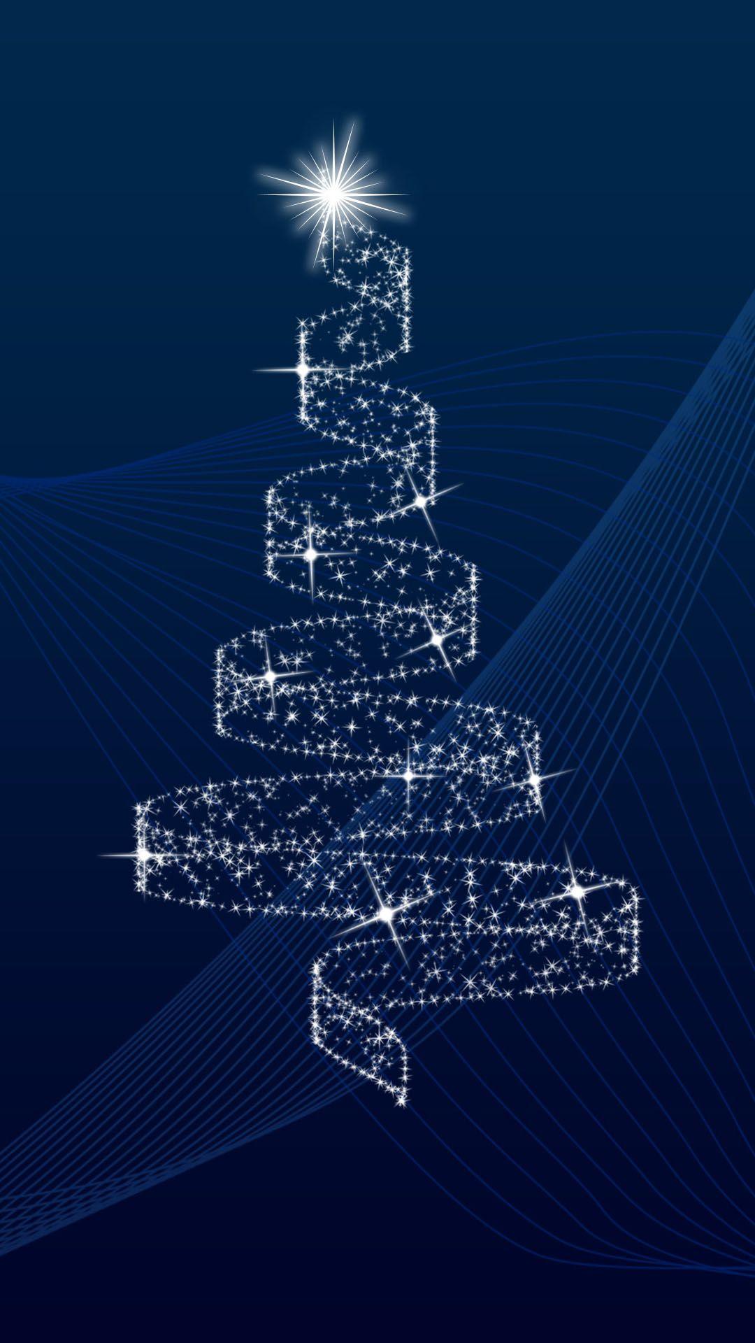 1080x1920 Creative Christmas Tree IPhone 6 6 Plus And IPhone 5 4 Wallpaper
