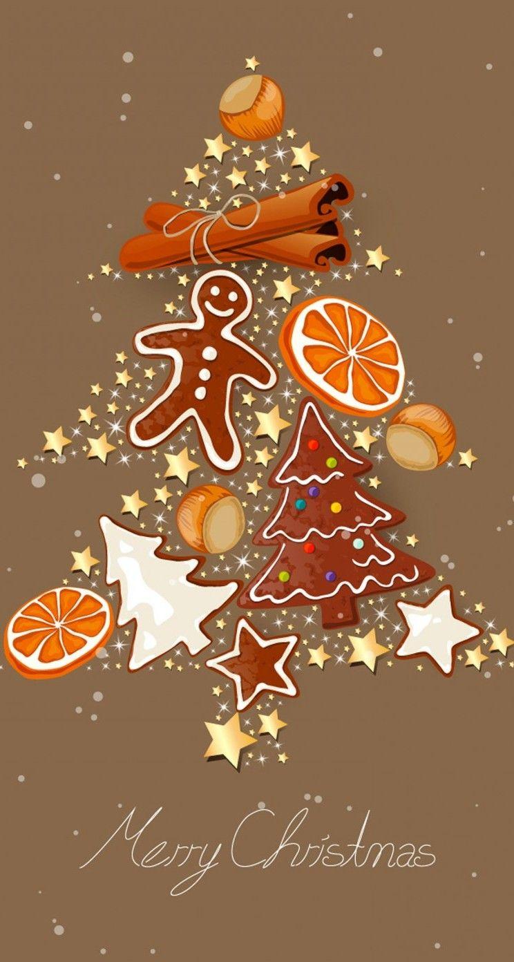 744x1392 Christmas HD Wallpaper for iPhone 5 / 5s / 5c
