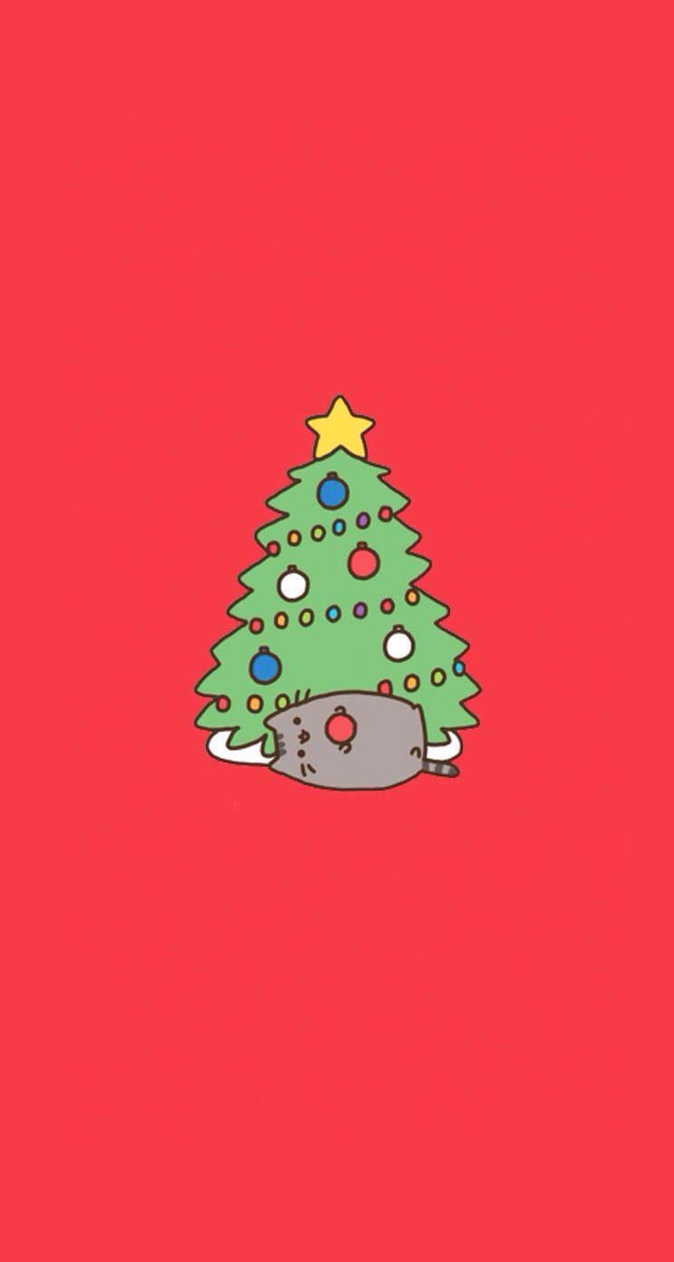 744x1392 iPhone 5s Christmas Wallpaper