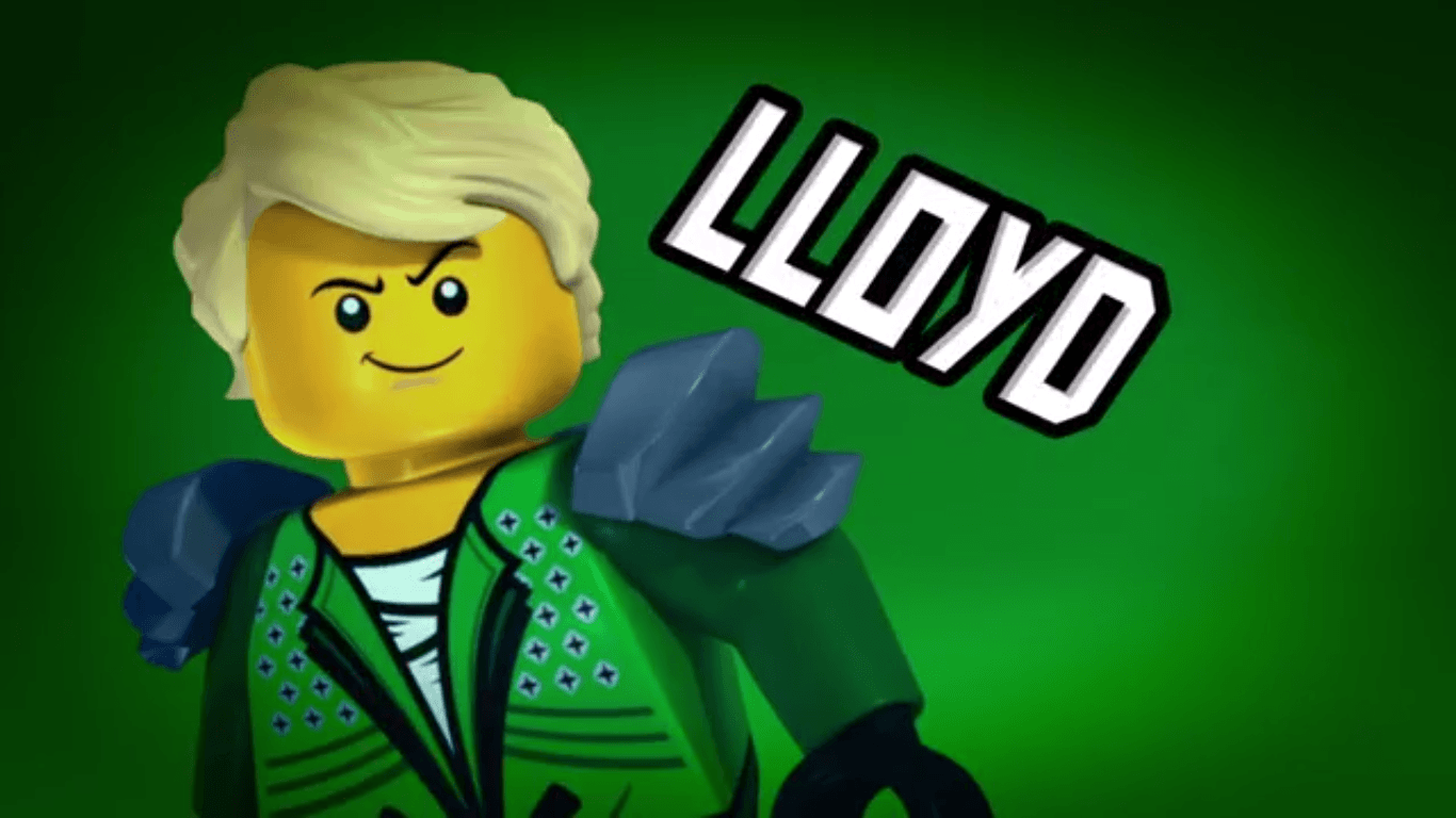 LEGO Ninjago Movie Minifigure - Lloyd with Blue Ninja Armor and Hair - wide 7
