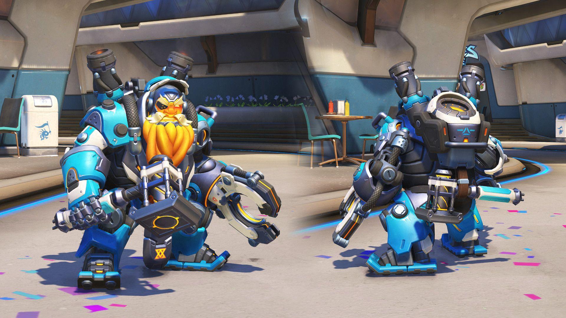 1920x1080 Overwatch Cybjorn Torbjorn .