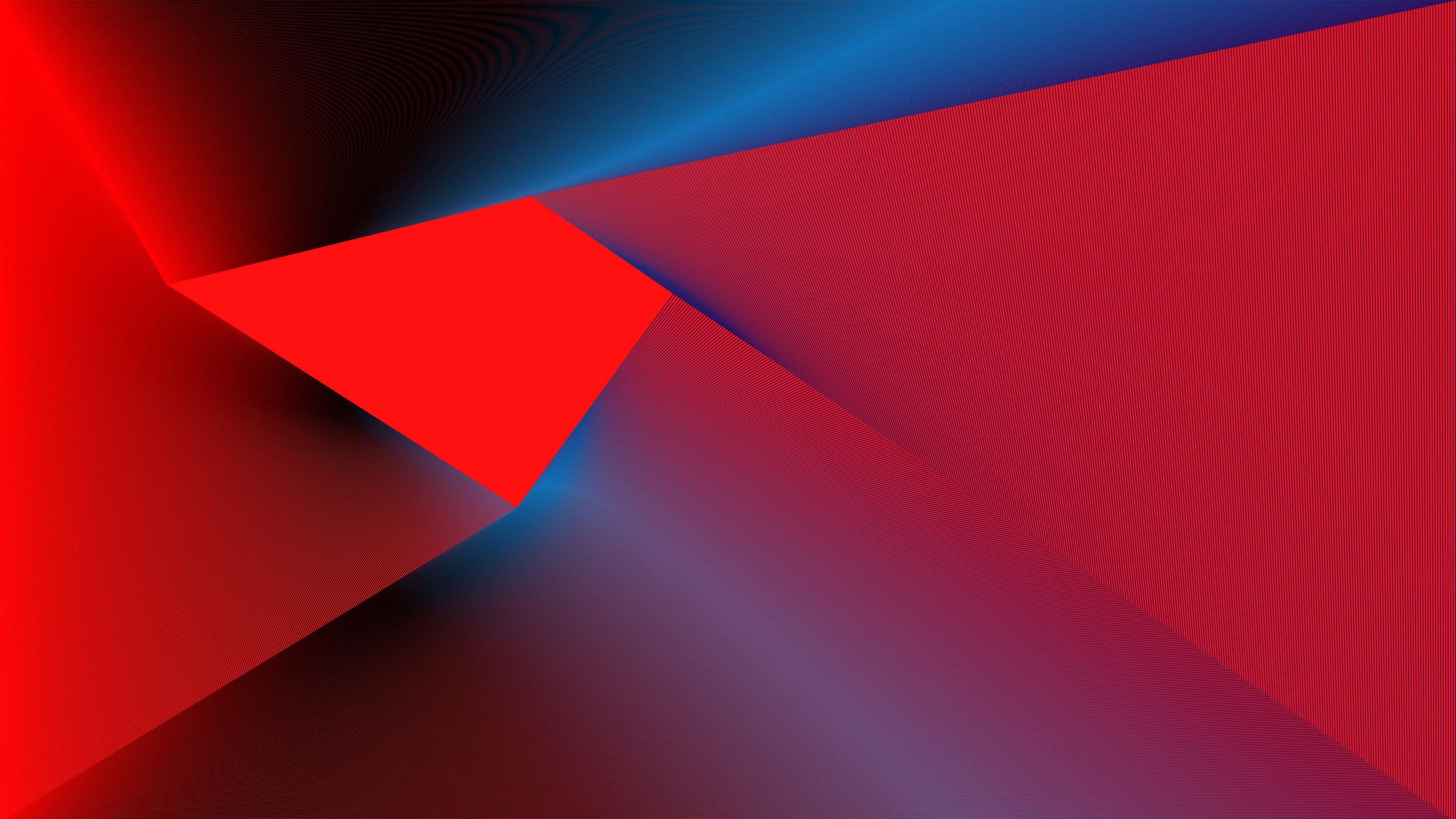 3840x2160 red and blue artistic 4k 5k HD abstract Wallpaper
